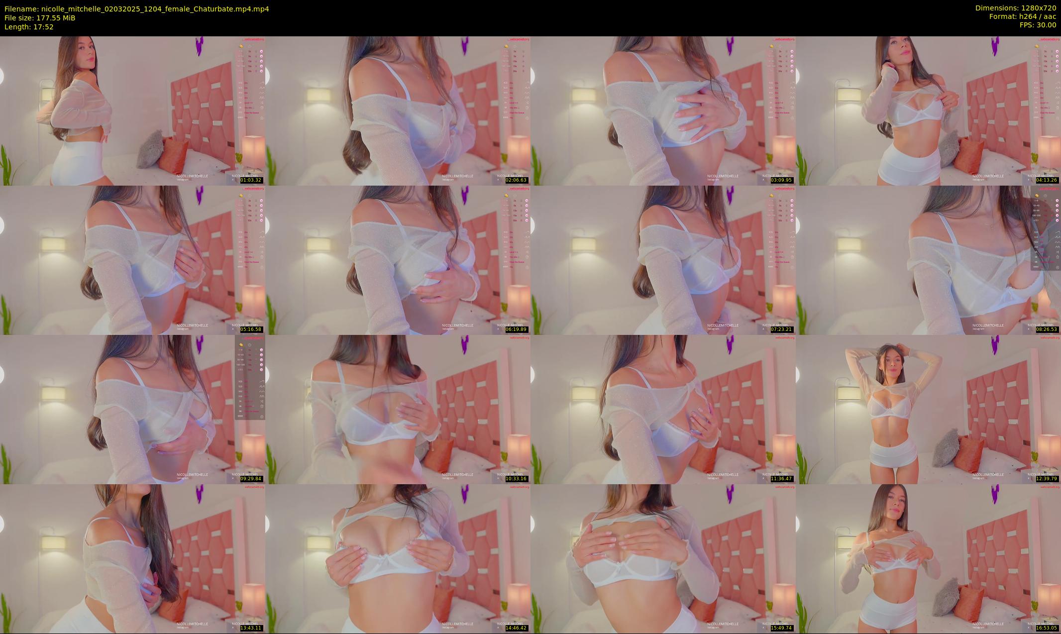 nicolle_mitchelle — 18 minute Chaturbate female cam show recording, 720p, Mar 2, 2025