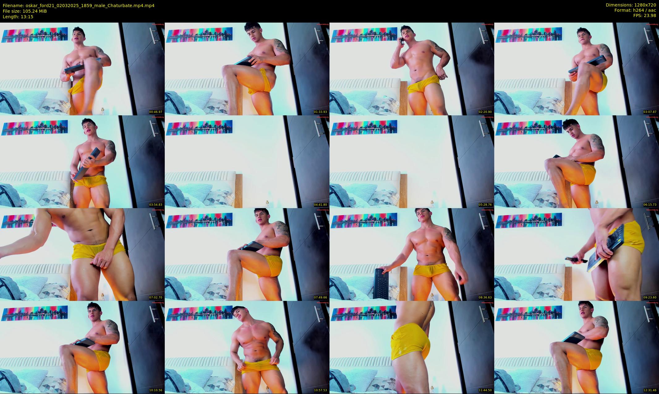 oskar_ford21 — 14 minute Chaturbate male cam show recording, 720p, Mar 2, 2025