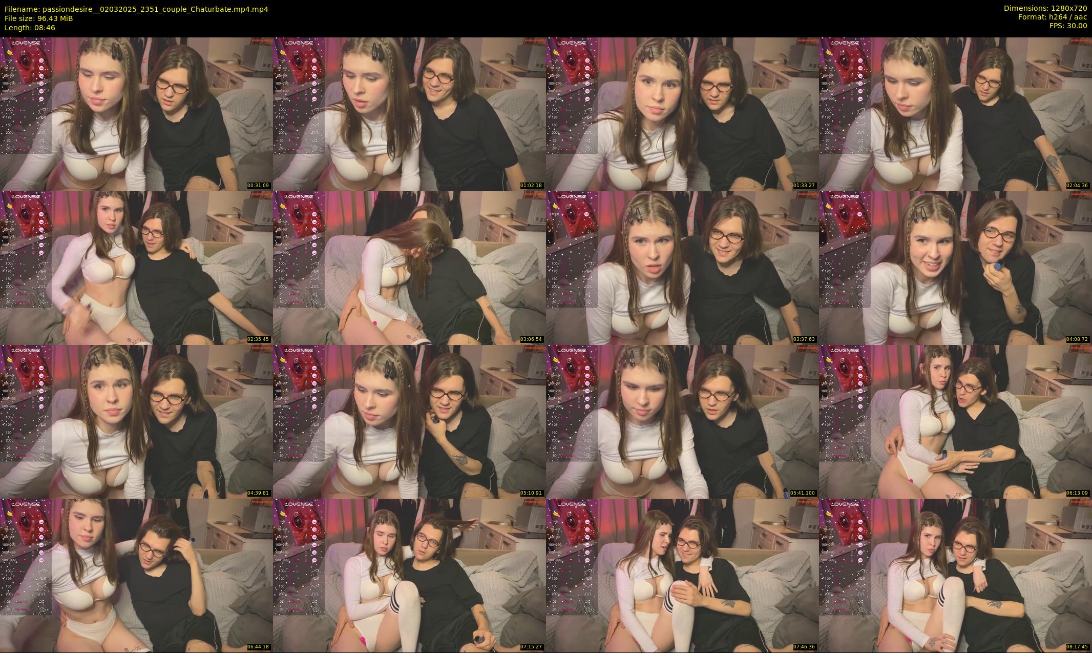 passiondesire_ — 9 minute Chaturbate couple cam show recording, 720p, Mar 2, 2025