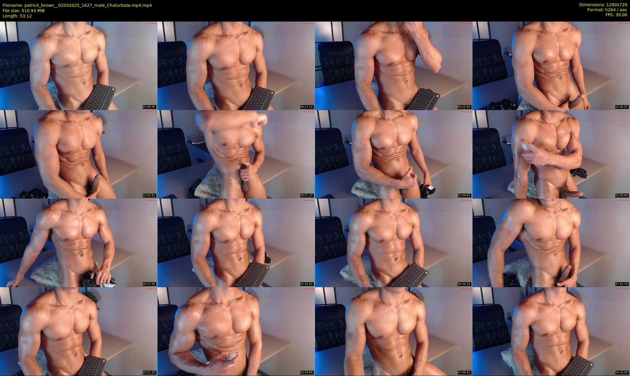 patrick_brown_ — 54 minute Chaturbate male cam show recording, 720p, Mar 2, 2025