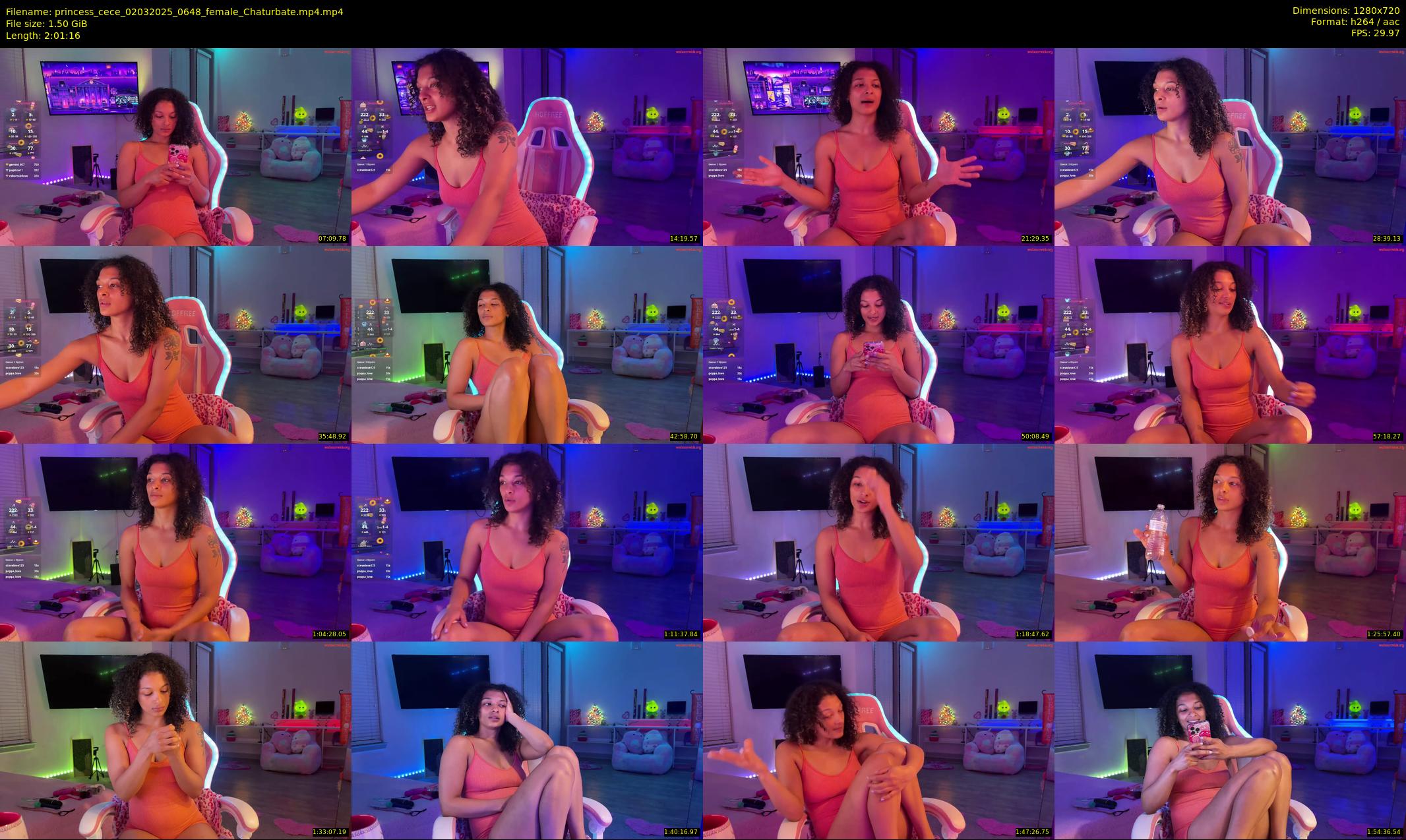 princess_cece — 122 minute Chaturbate female cam show recording, 720p, Mar 2, 2025