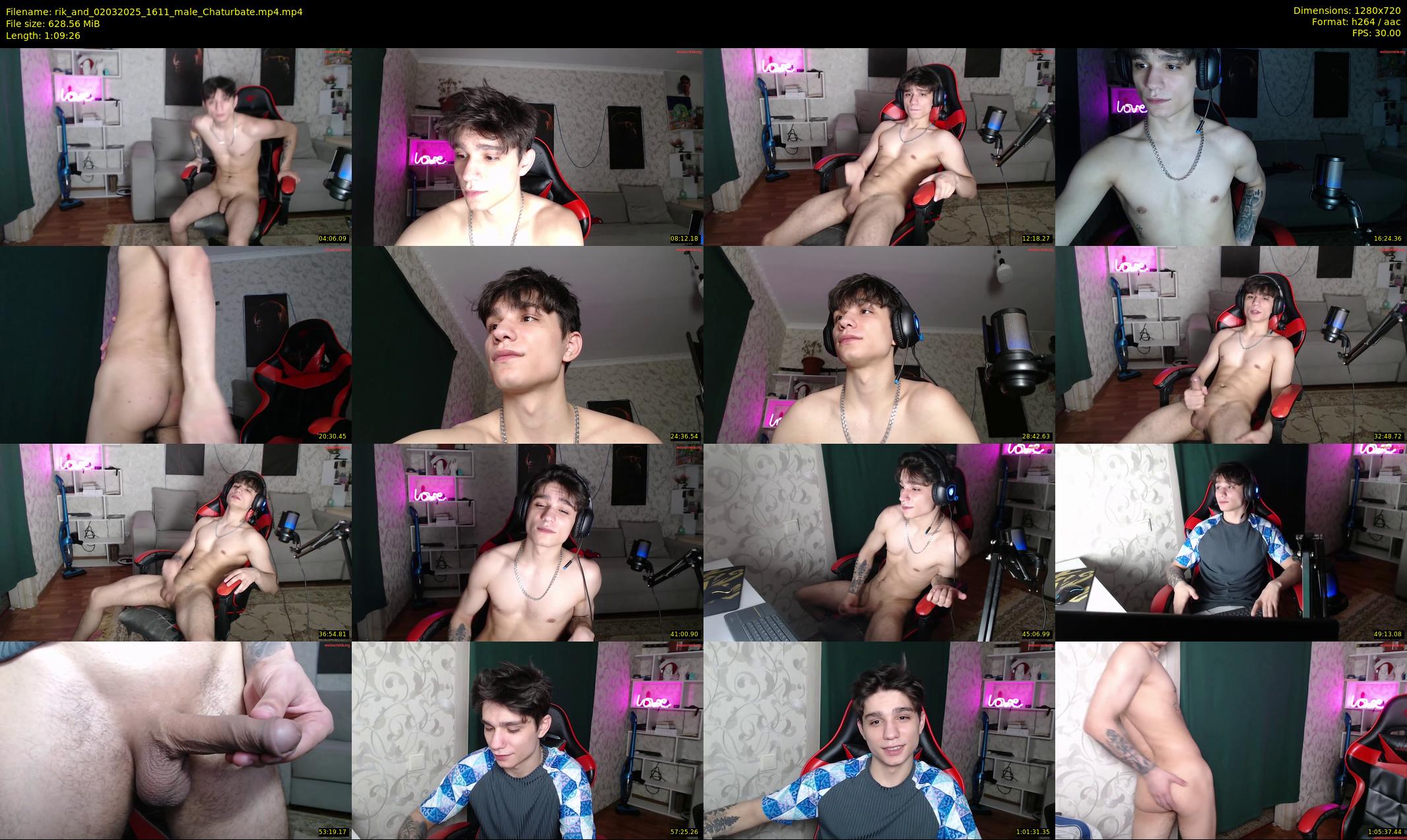 rik_and — 70 minute Chaturbate male cam show recording, 720p, Mar 2, 2025