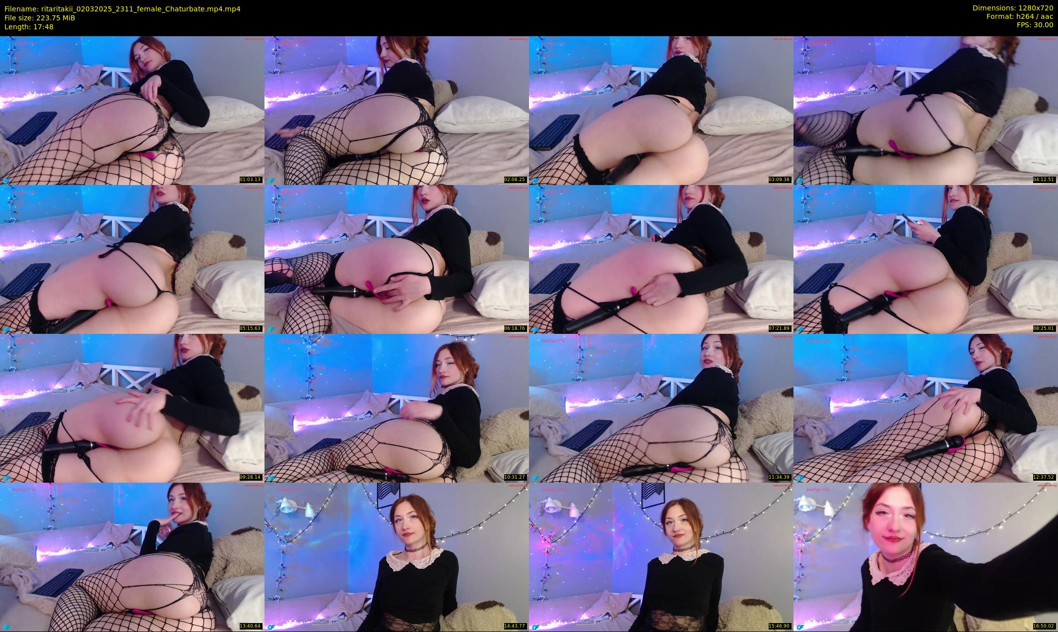 ritaritakii — 18 minute Chaturbate female cam show recording, 720p, Mar 2, 2025