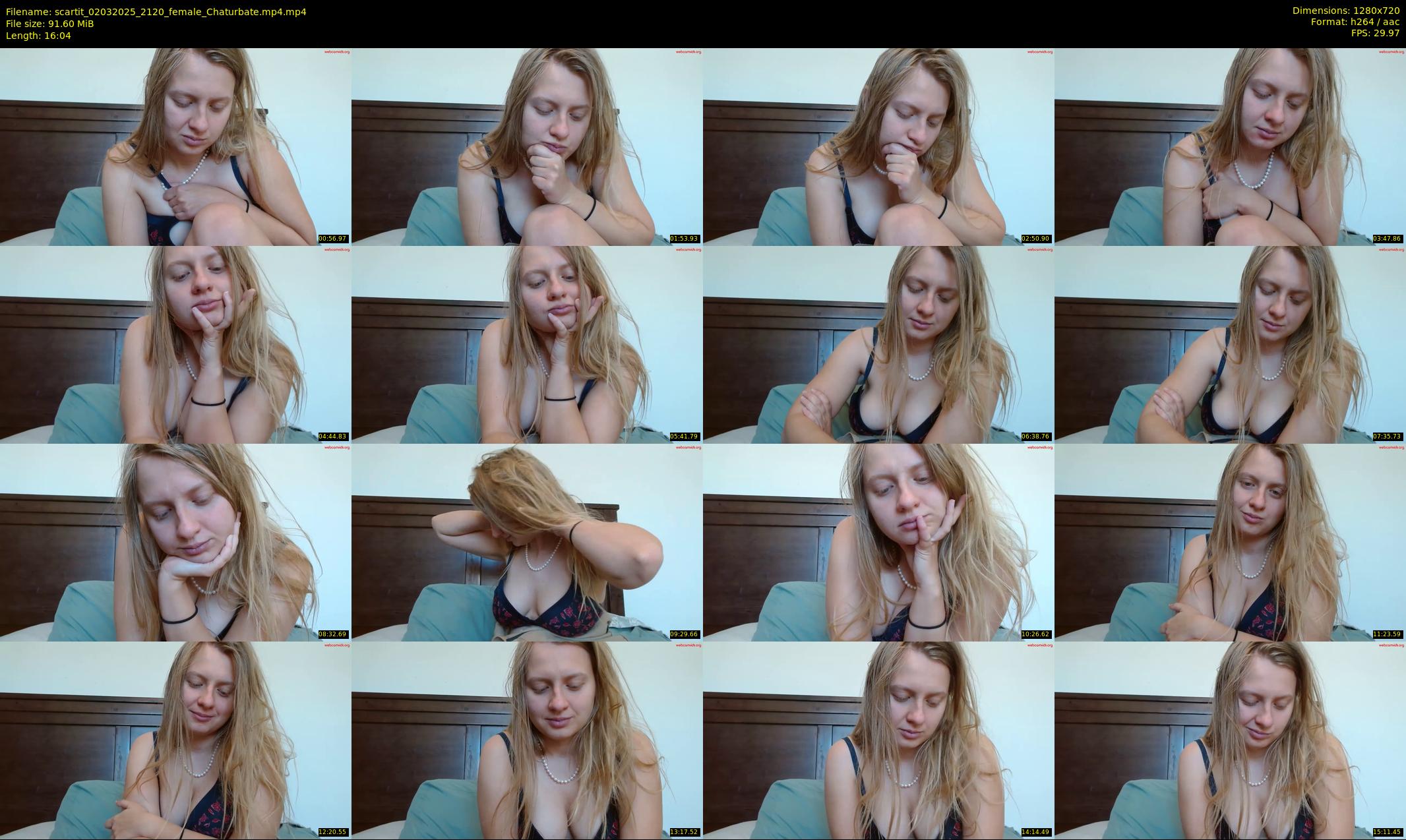 scartit — 17 minute Chaturbate female cam show recording, 720p, Mar 2, 2025