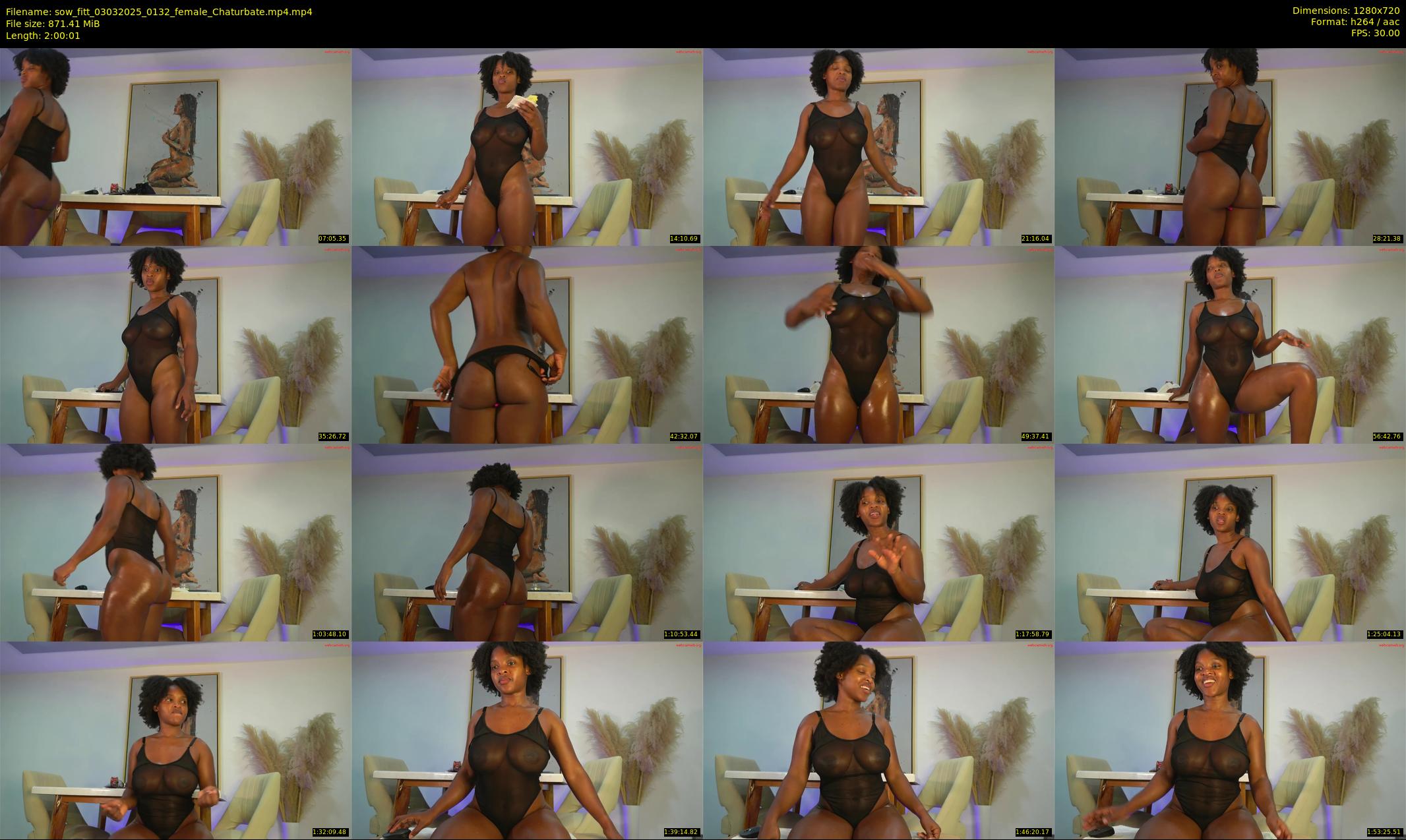 sow_fitt — 121 minute Chaturbate female cam show recording, 720p, Mar 3, 2025