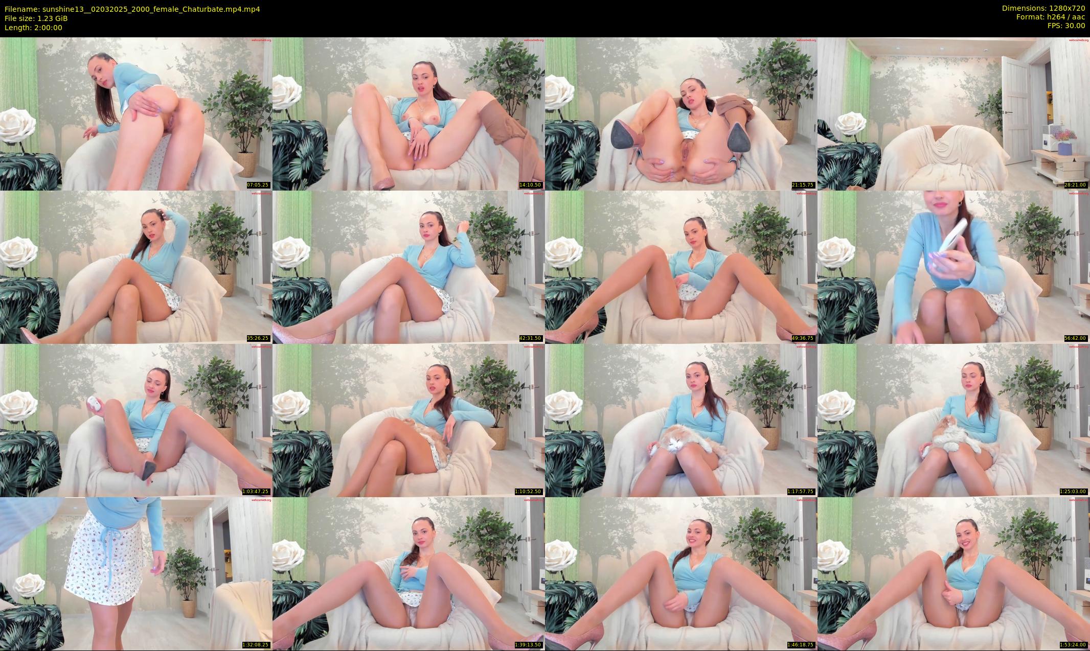 sunshine13_ — 120 minute Chaturbate female cam show recording, 720p, Mar 2, 2025