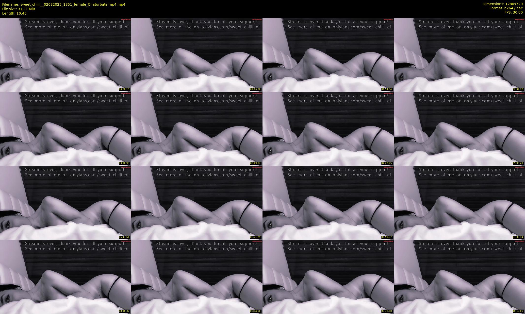 sweet_chilli_ — 11 minute Chaturbate female cam show recording, 720p, Mar 2, 2025