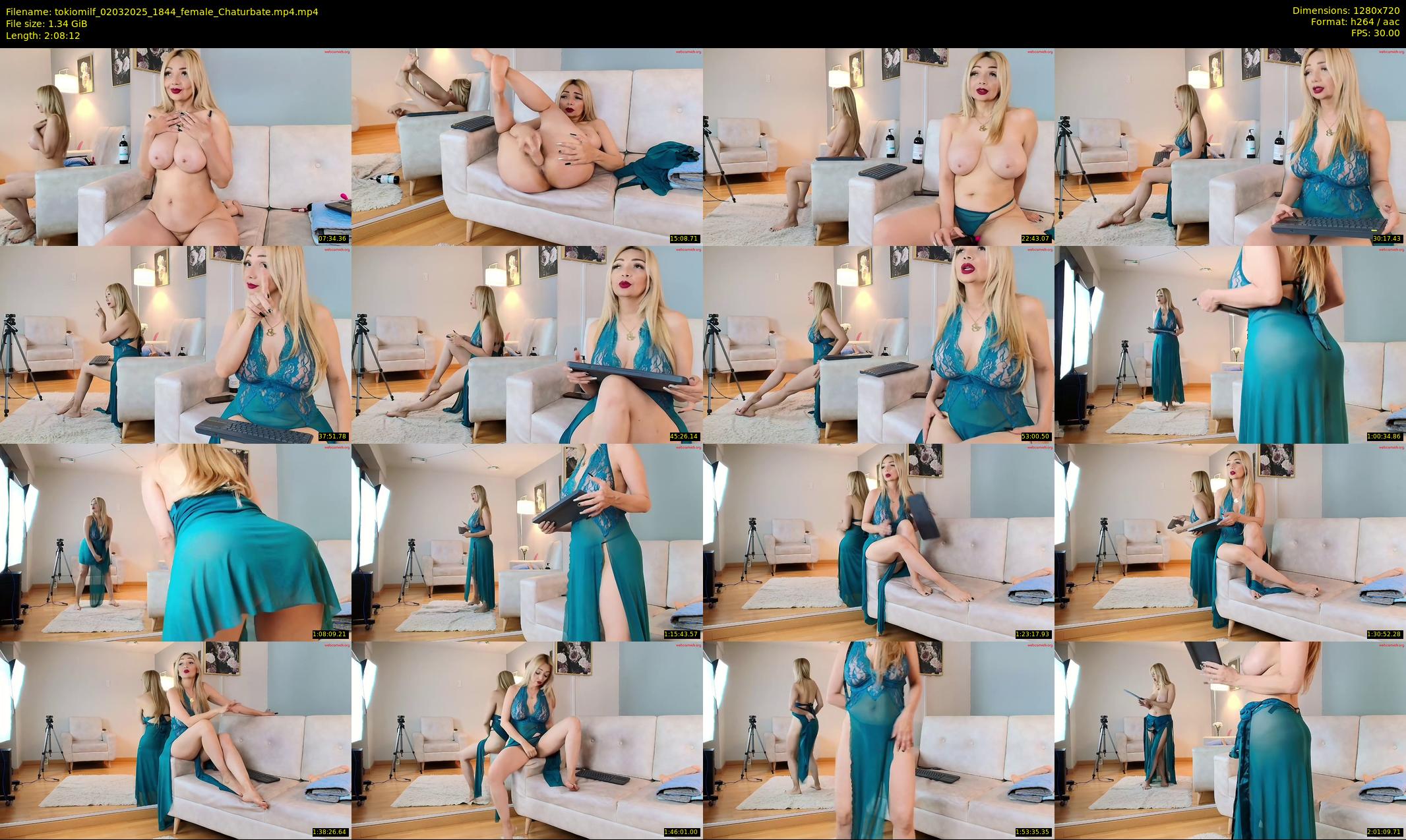 tokiomilf — 129 minute Chaturbate female cam show recording, 720p, Mar 2, 2025