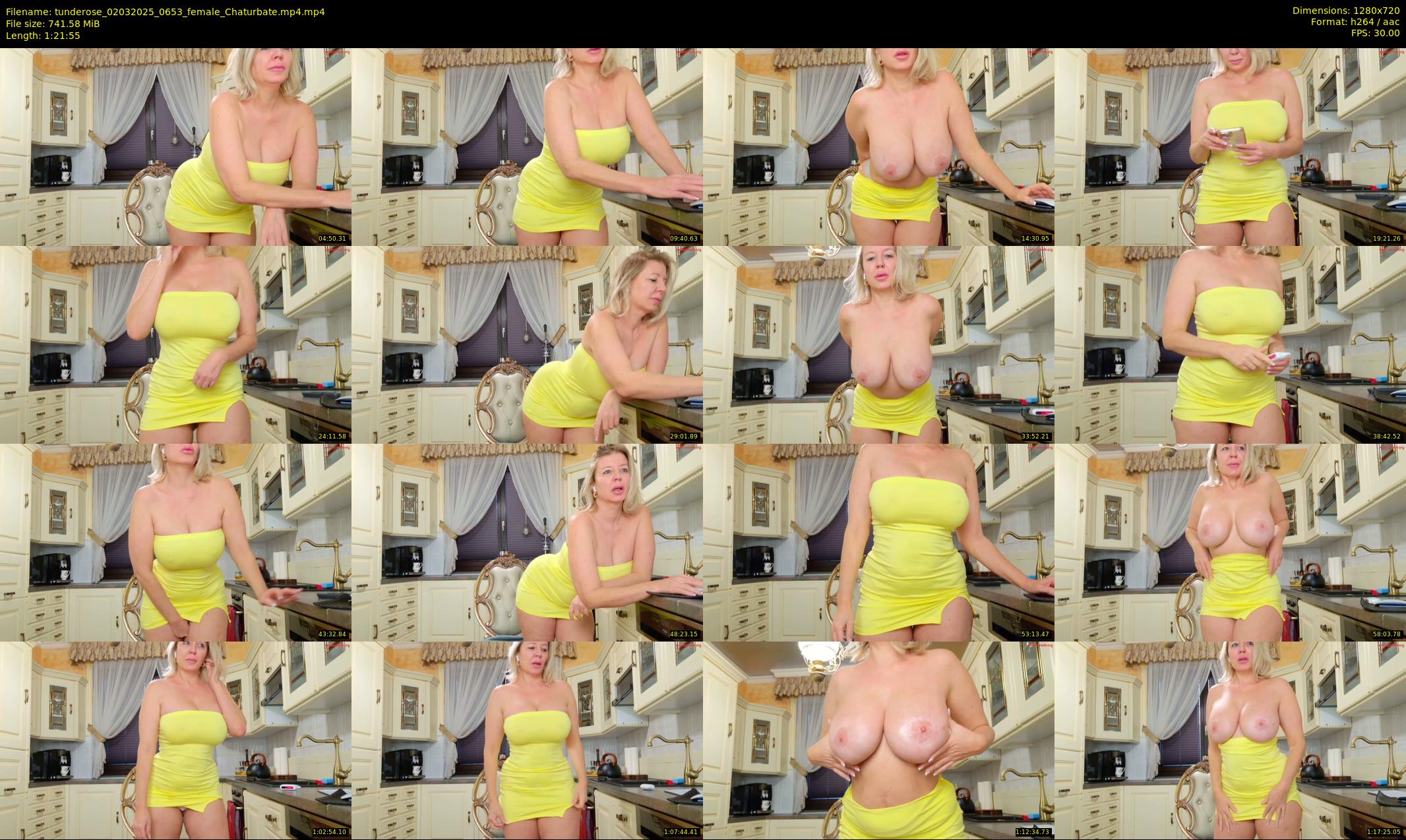 tunderose — 82 minute Chaturbate female cam show recording, 720p, Mar 2, 2025