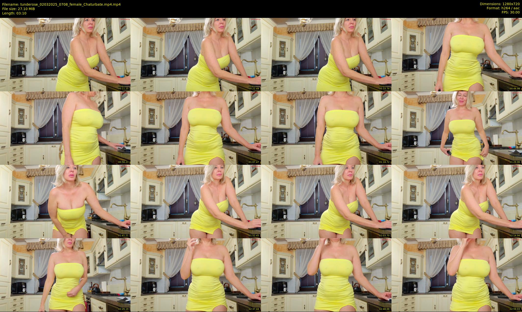 tunderose — 4 minute Chaturbate female cam show recording, 720p, Mar 2, 2025