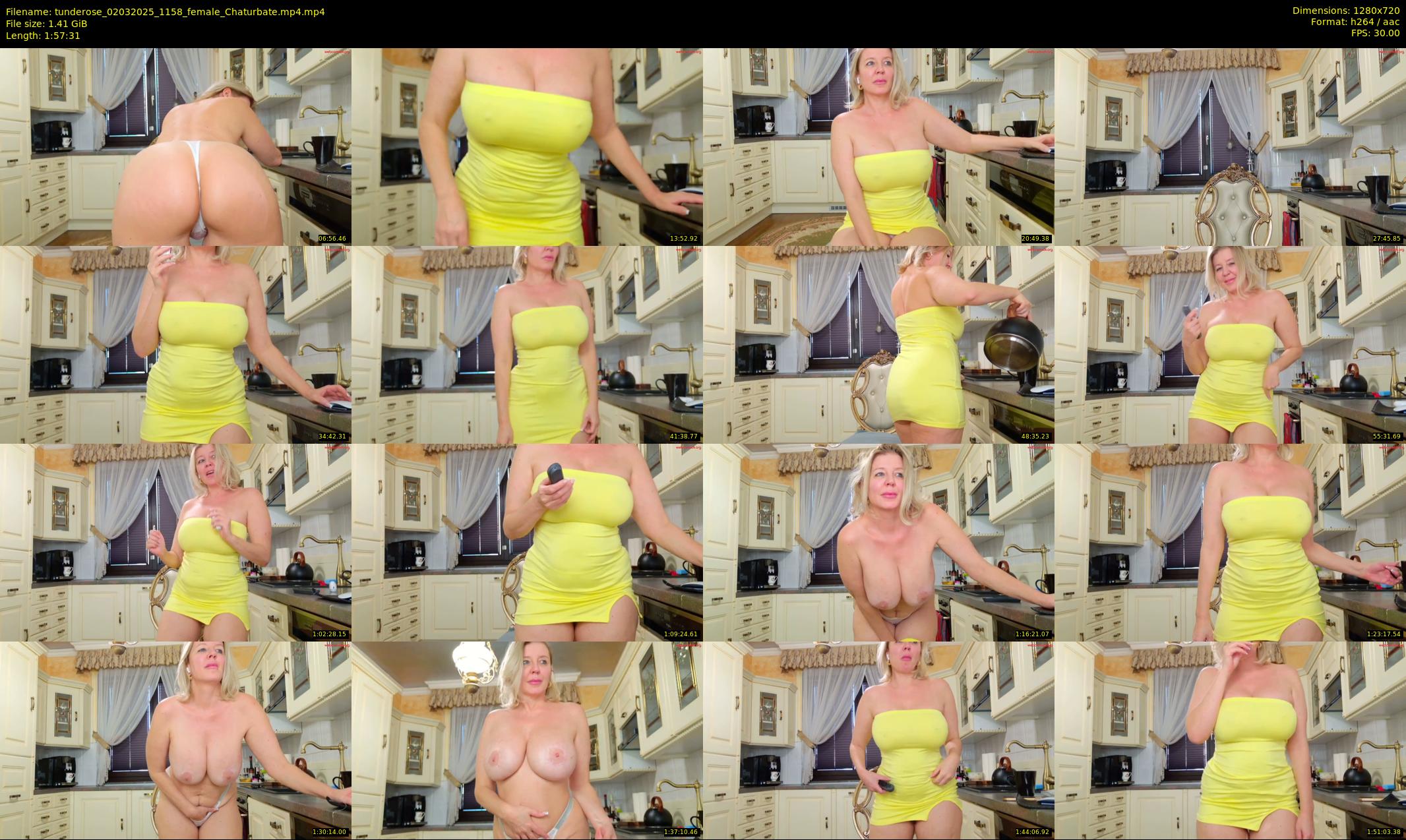 tunderose — 118 minute Chaturbate female cam show recording, 720p, Mar 2, 2025