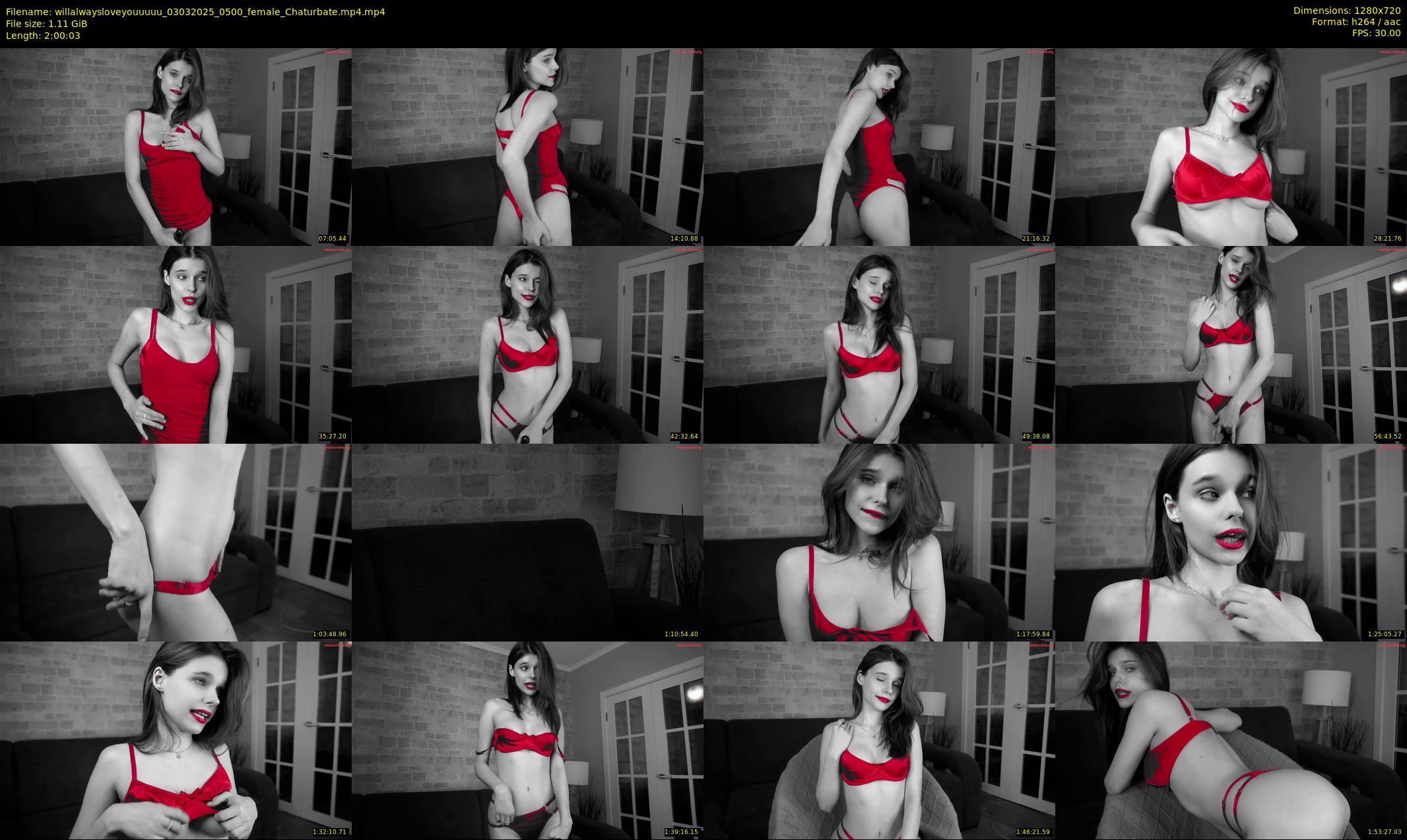 willalwaysloveyouuuuu — 121 minute Chaturbate female cam show recording, 720p, Mar 3, 2025