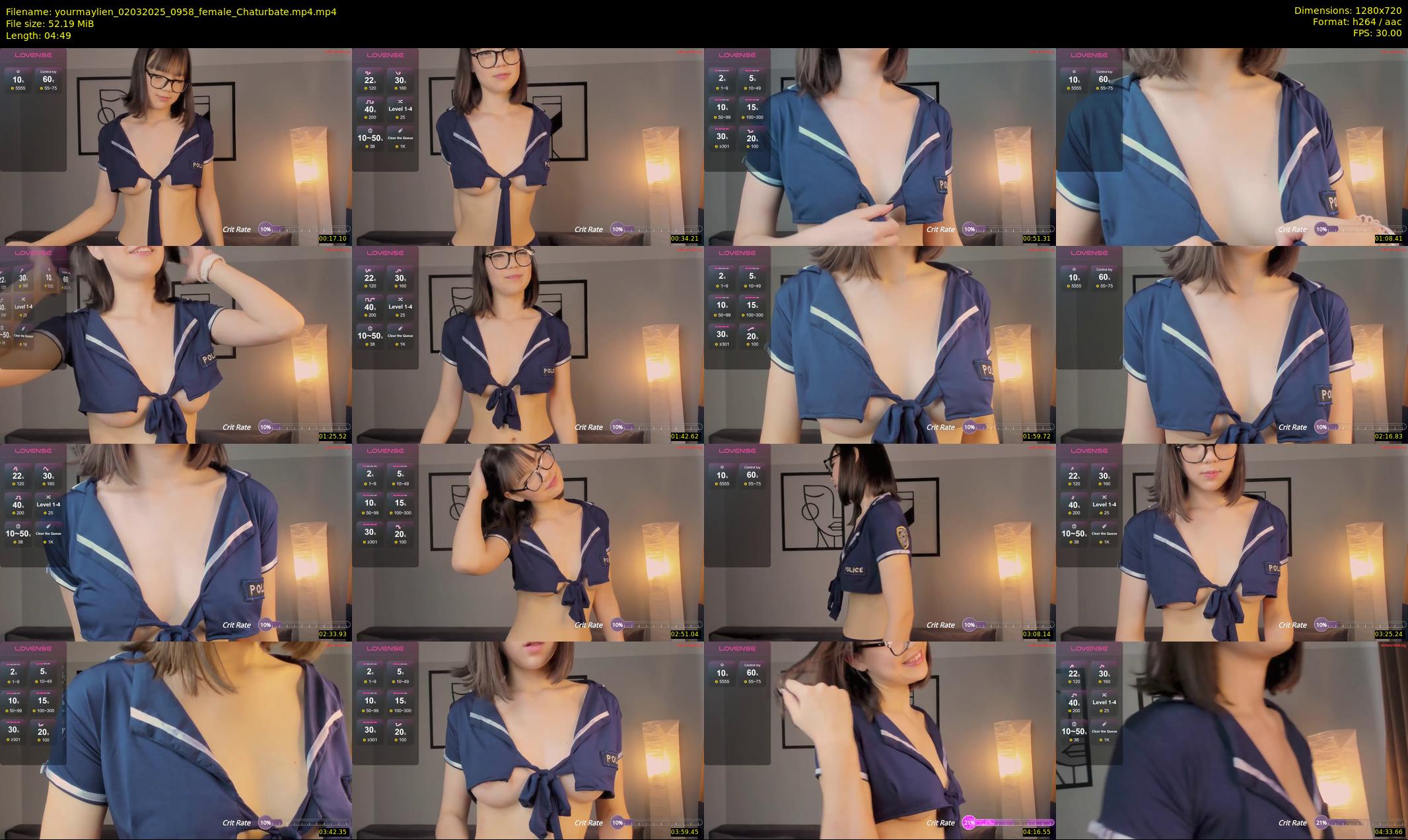 yourmaylien — 5 minute Chaturbate female cam show recording, 720p, Mar 2, 2025