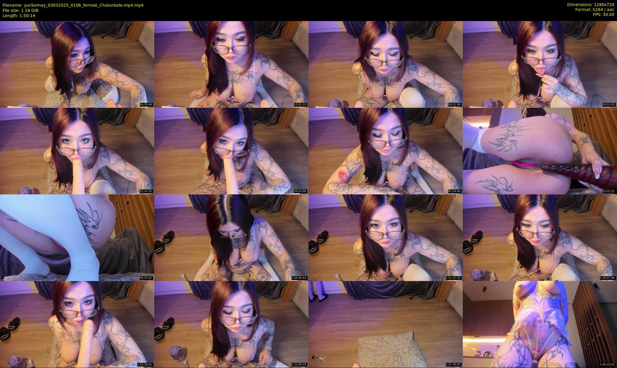 yurikomay — 111 minute Chaturbate female cam show recording, 720p, Mar 3, 2025
