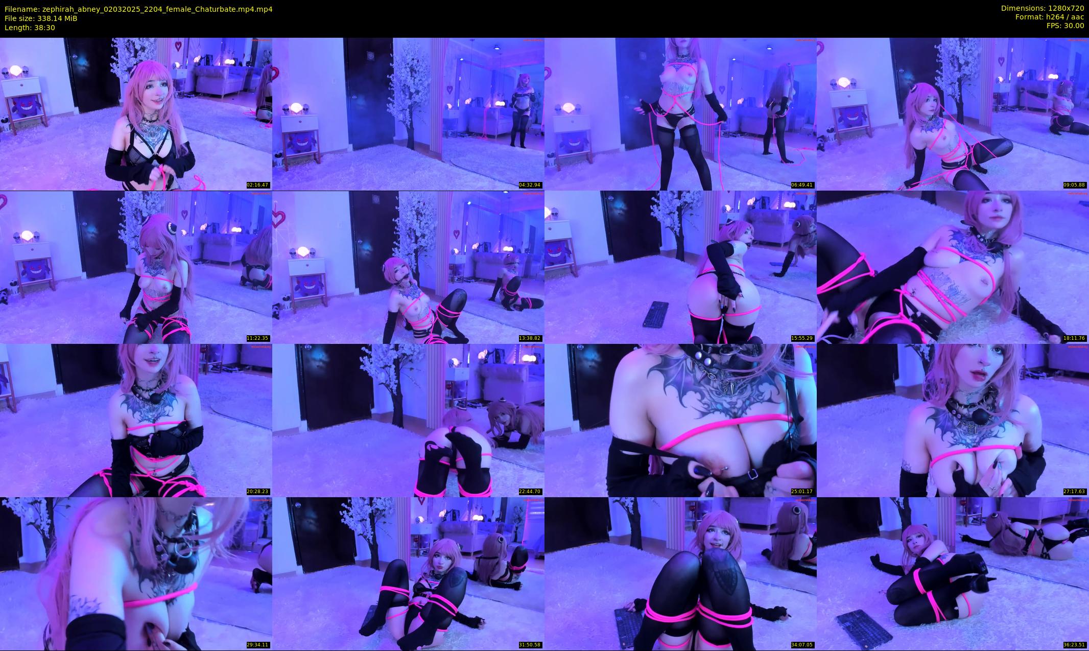 zephirah_abney — 39 minute Chaturbate female cam show recording, 720p, Mar 2, 2025