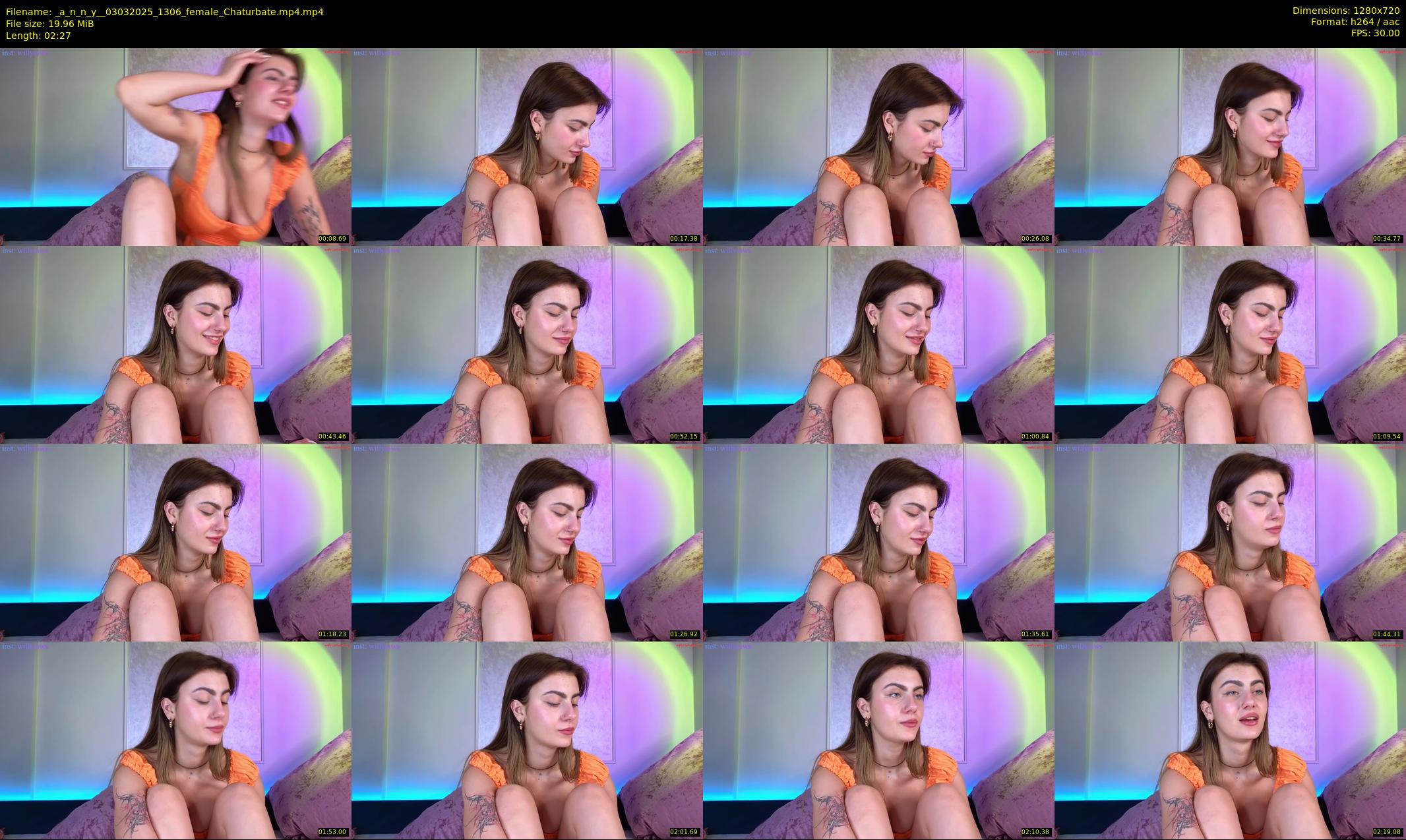 _a_n_n_y_ — 3 minute Chaturbate female cam show recording, 720p, Mar 3, 2025