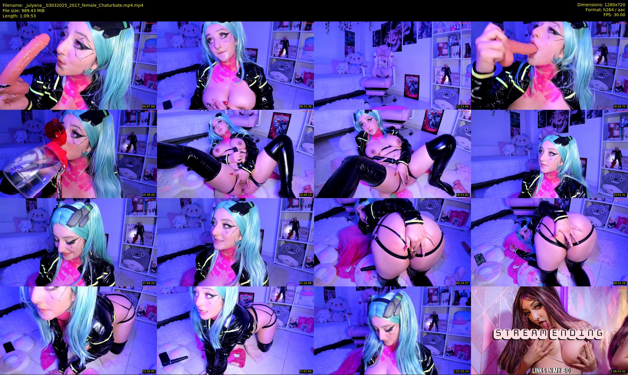 _julyana_ — 70 minute Chaturbate female cam show recording, 720p, Mar 3, 2025