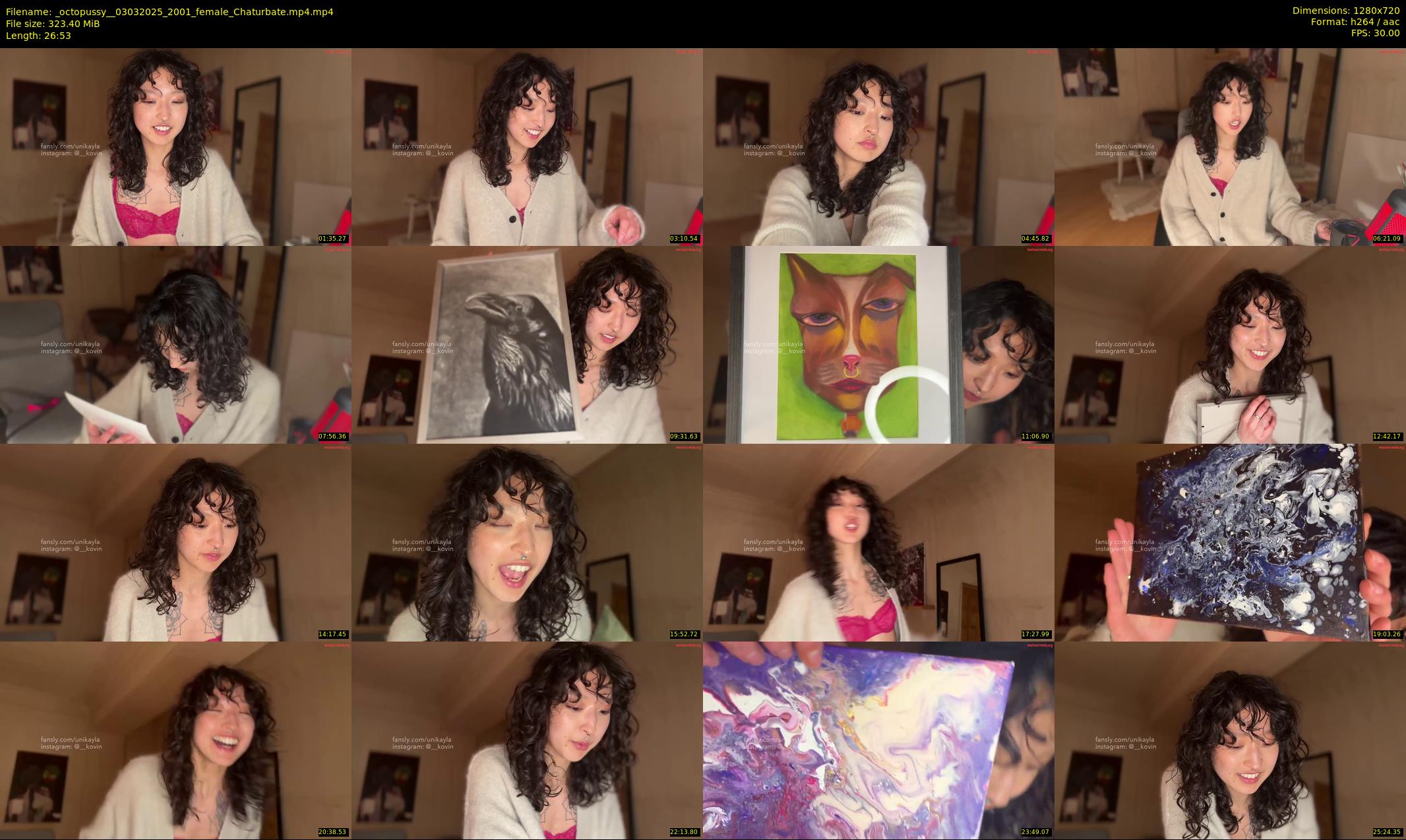 _octopussy_ — 27 minute Chaturbate female cam show recording, 720p, Mar 3, 2025