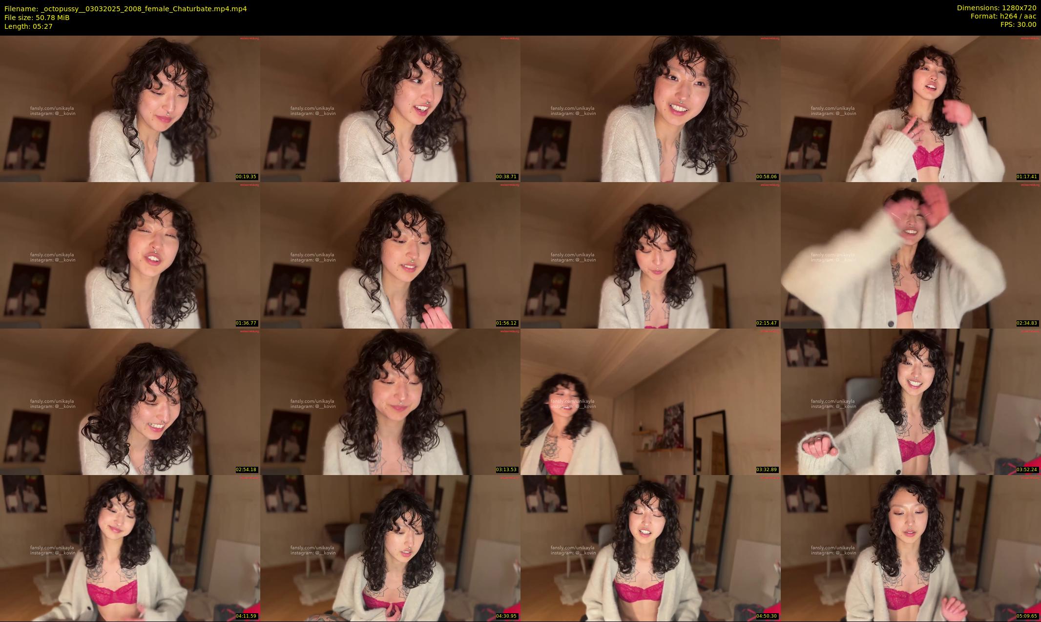 _octopussy_ — 6 minute Chaturbate female cam show recording, 720p, Mar 3, 2025
