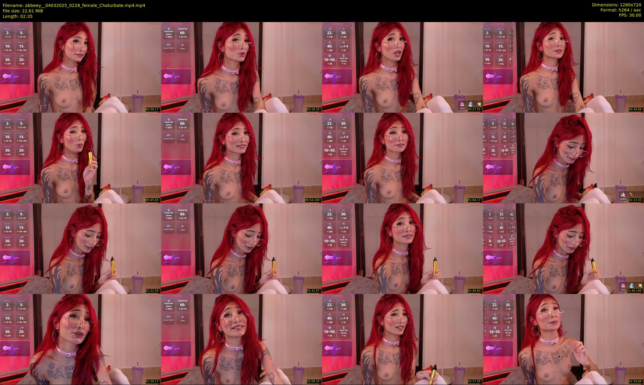 abbeey_ — 3 minute Chaturbate female cam show recording, 720p, Mar 4, 2025