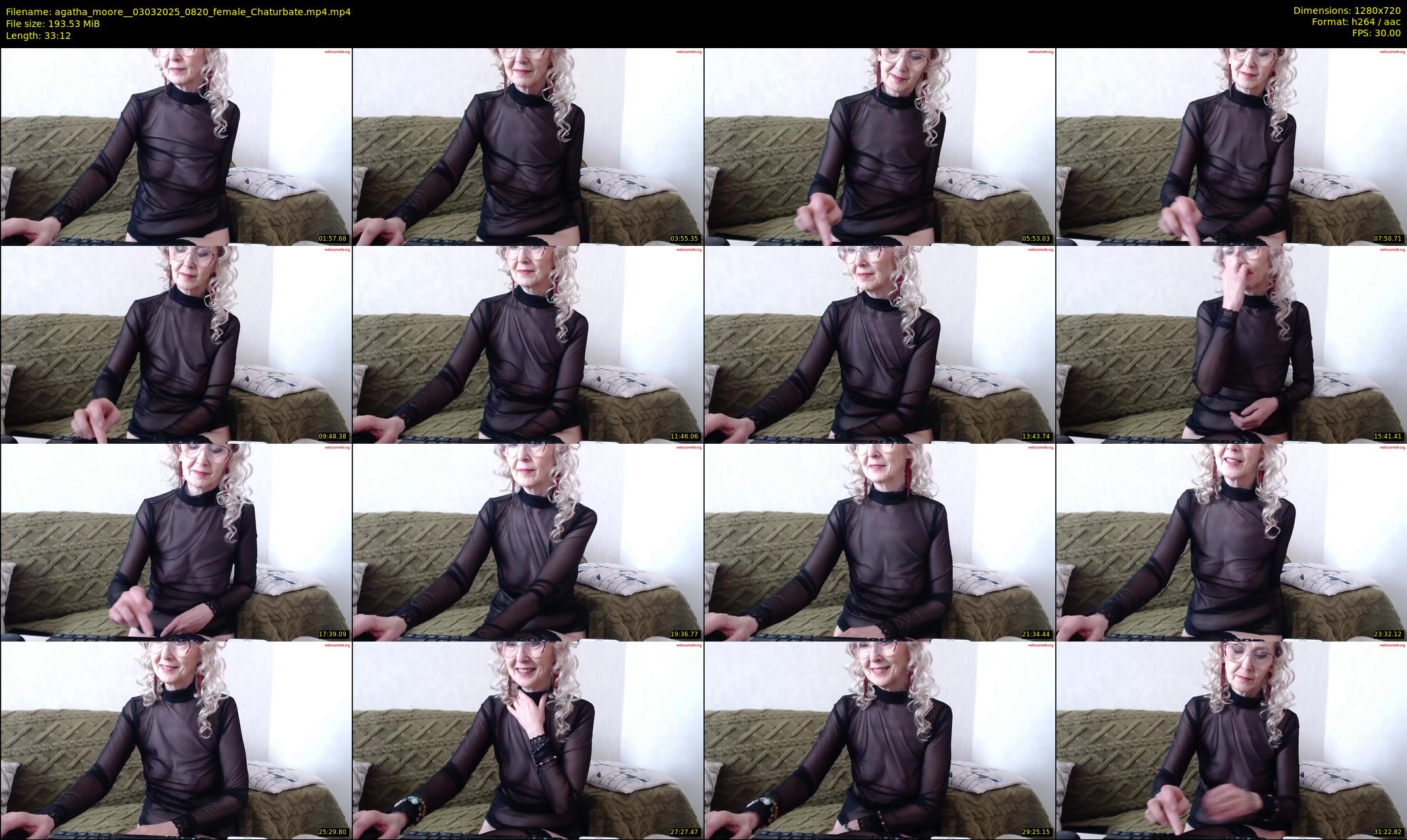 agatha_moore_ — 34 minute Chaturbate female cam show recording, 720p, Mar 3, 2025