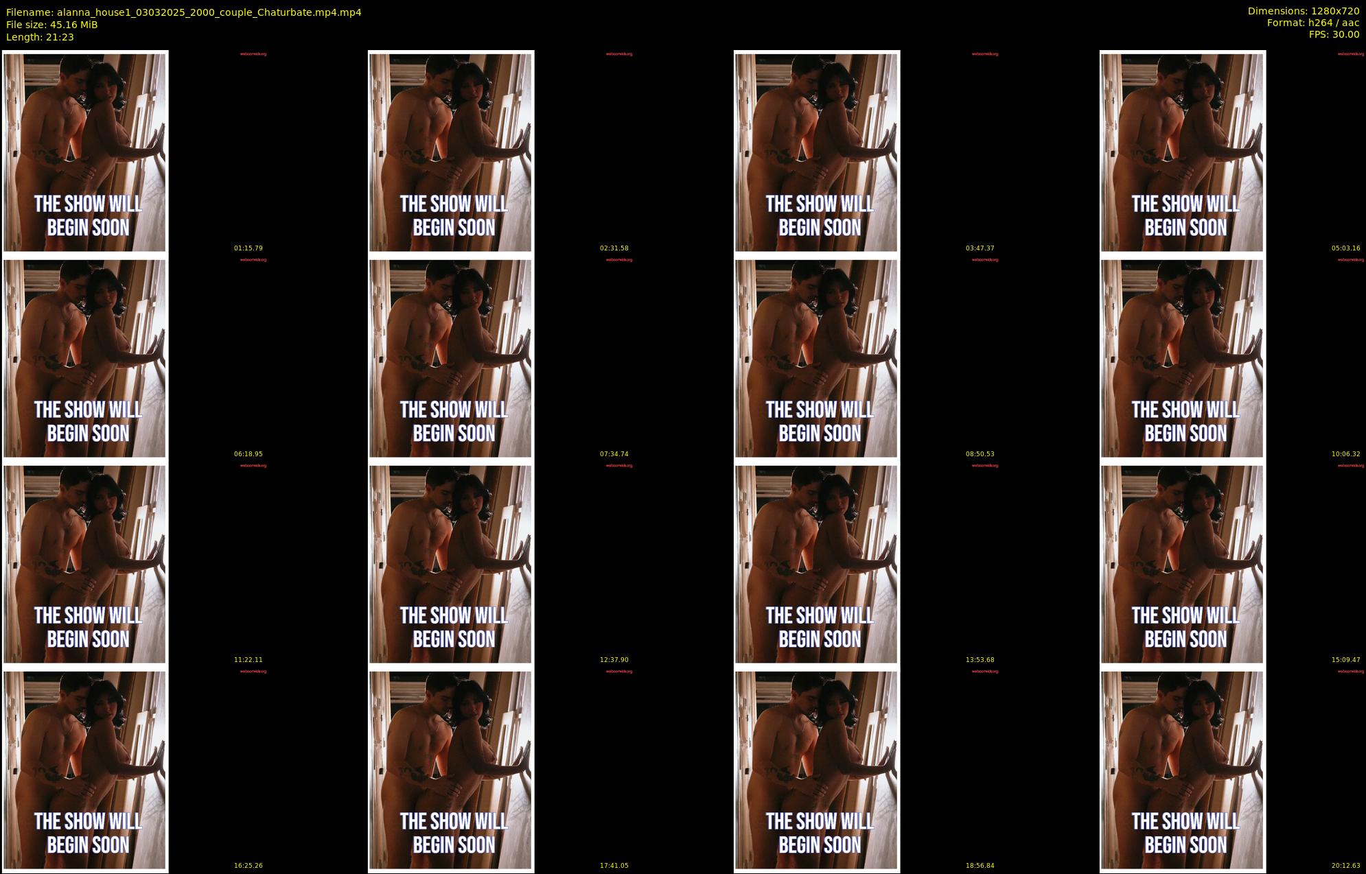 alanna_house1 — 22 minute Chaturbate couple cam show recording, 720p, Mar 3, 2025