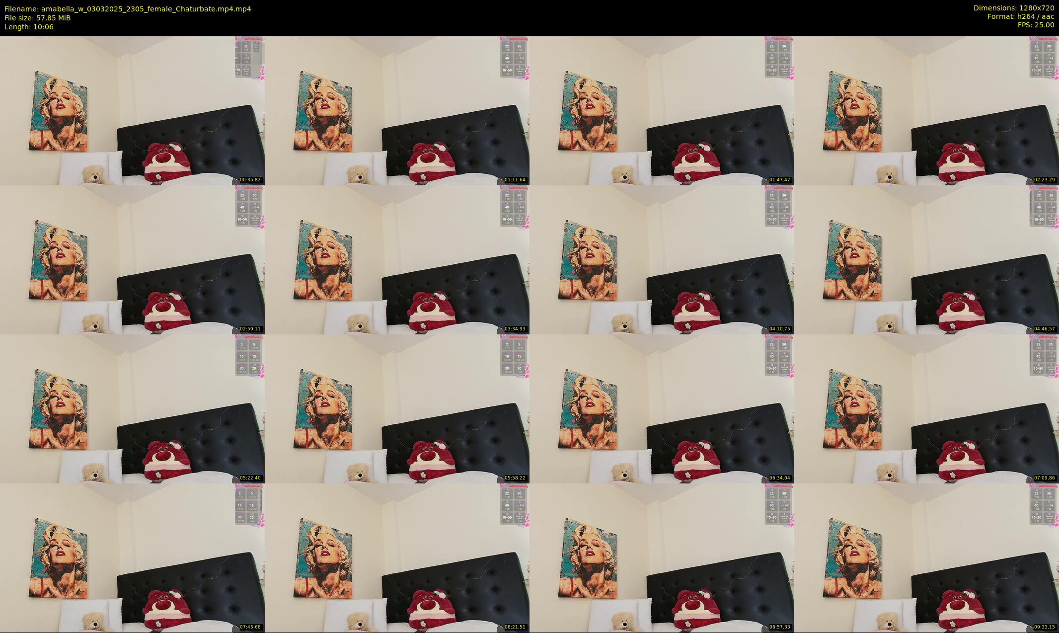 amabella_w — 11 minute Chaturbate female cam show recording, 720p, Mar 3, 2025