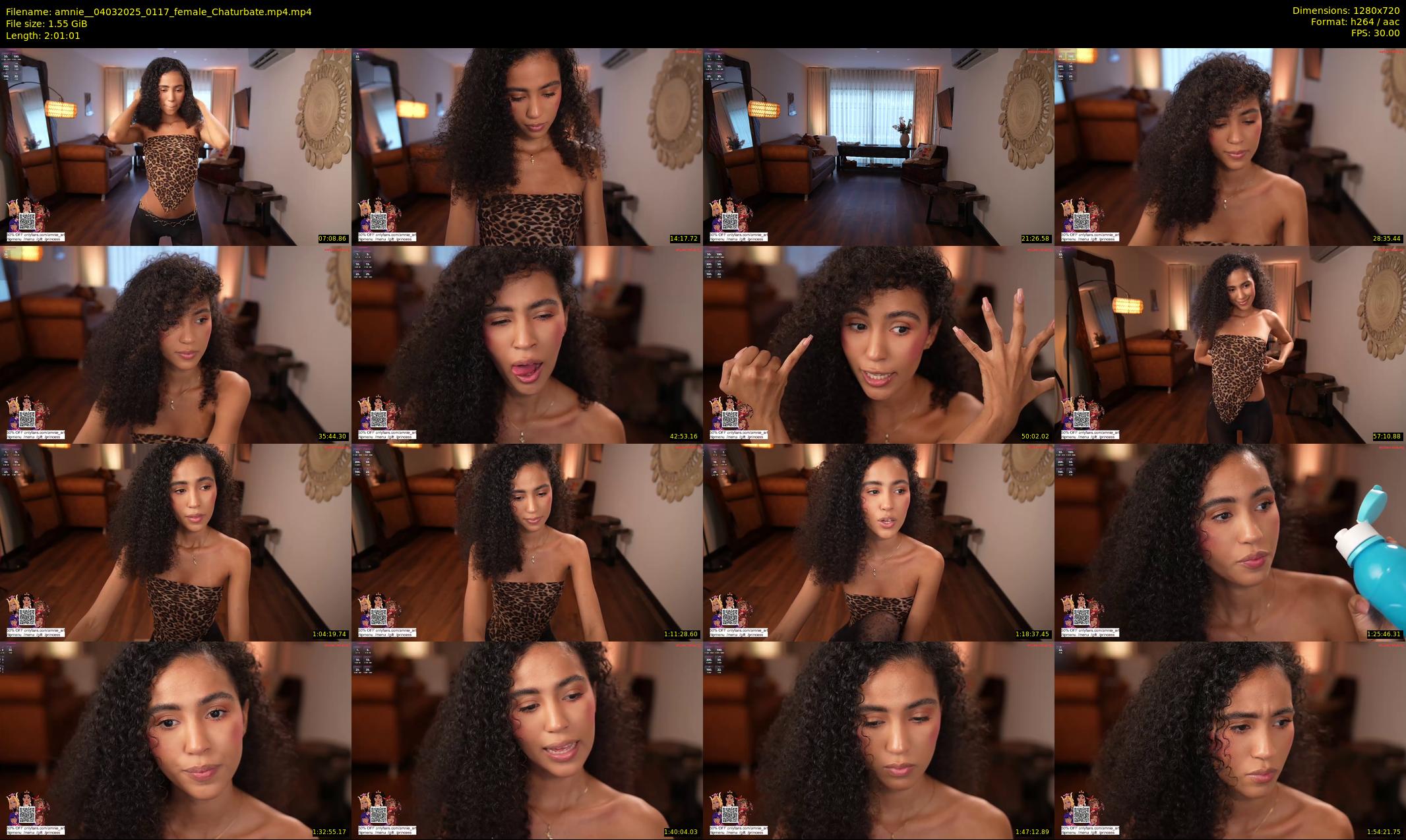 amnie_ — 122 minute Chaturbate female cam show recording, 720p, Mar 4, 2025