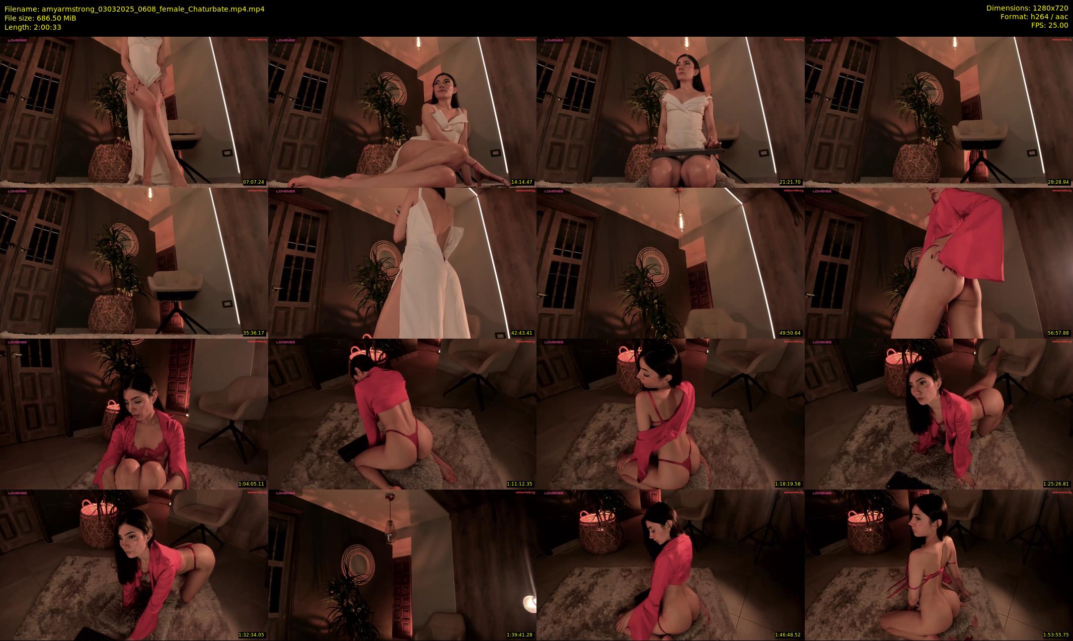 amyarmstrong — 121 minute Chaturbate female cam show recording, 720p, Mar 3, 2025
