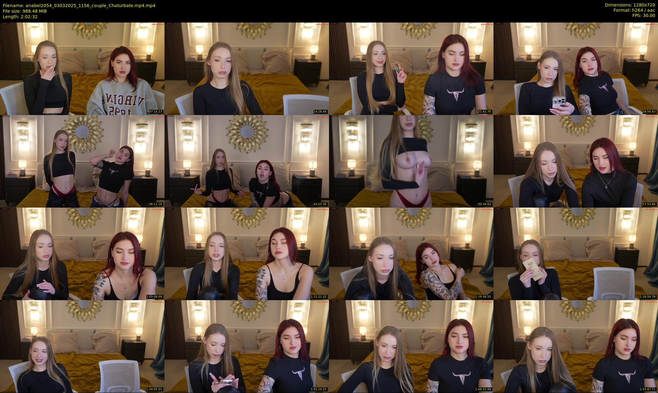 anabel2054 — 123 minute Chaturbate female cam show recording, 720p, Mar 3, 2025
