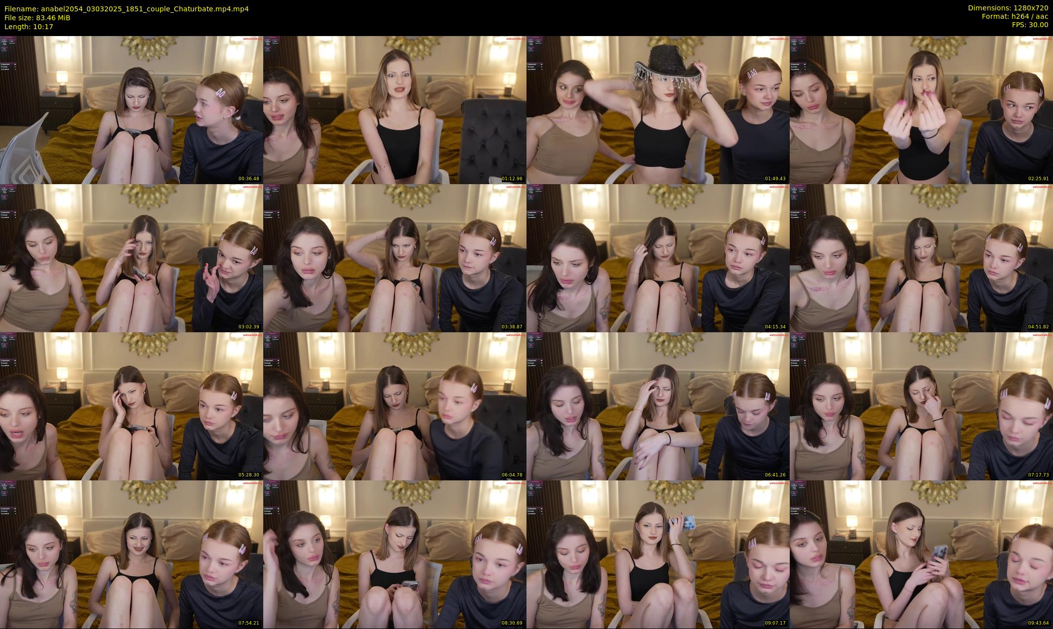 anabel2054 — 11 minute Chaturbate female cam show recording, 720p, Mar 3, 2025