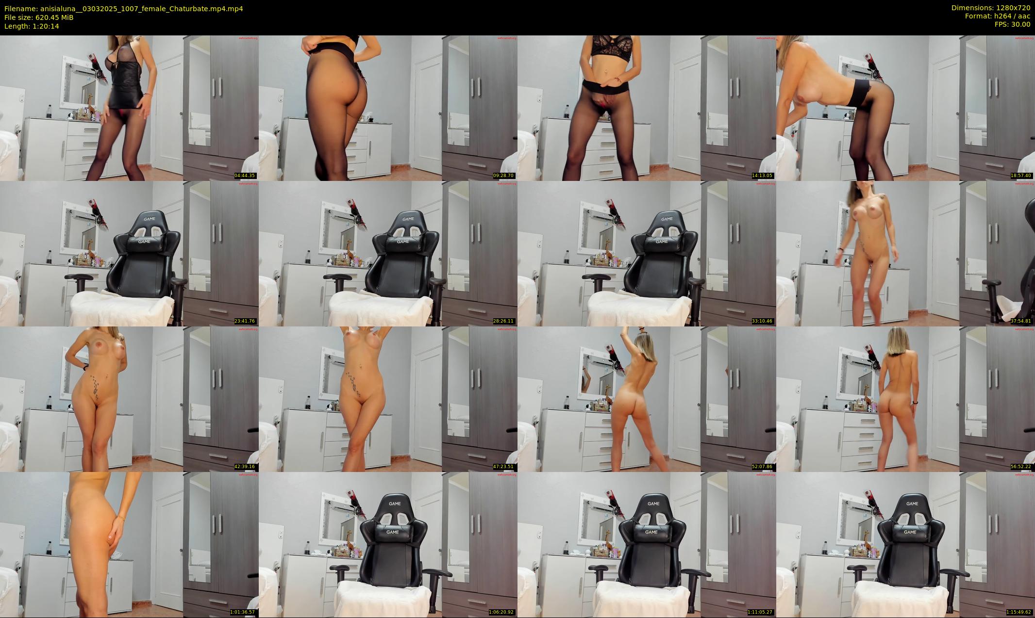 anisialuna_ — 81 minute Chaturbate female cam show recording, 720p, Mar 3, 2025