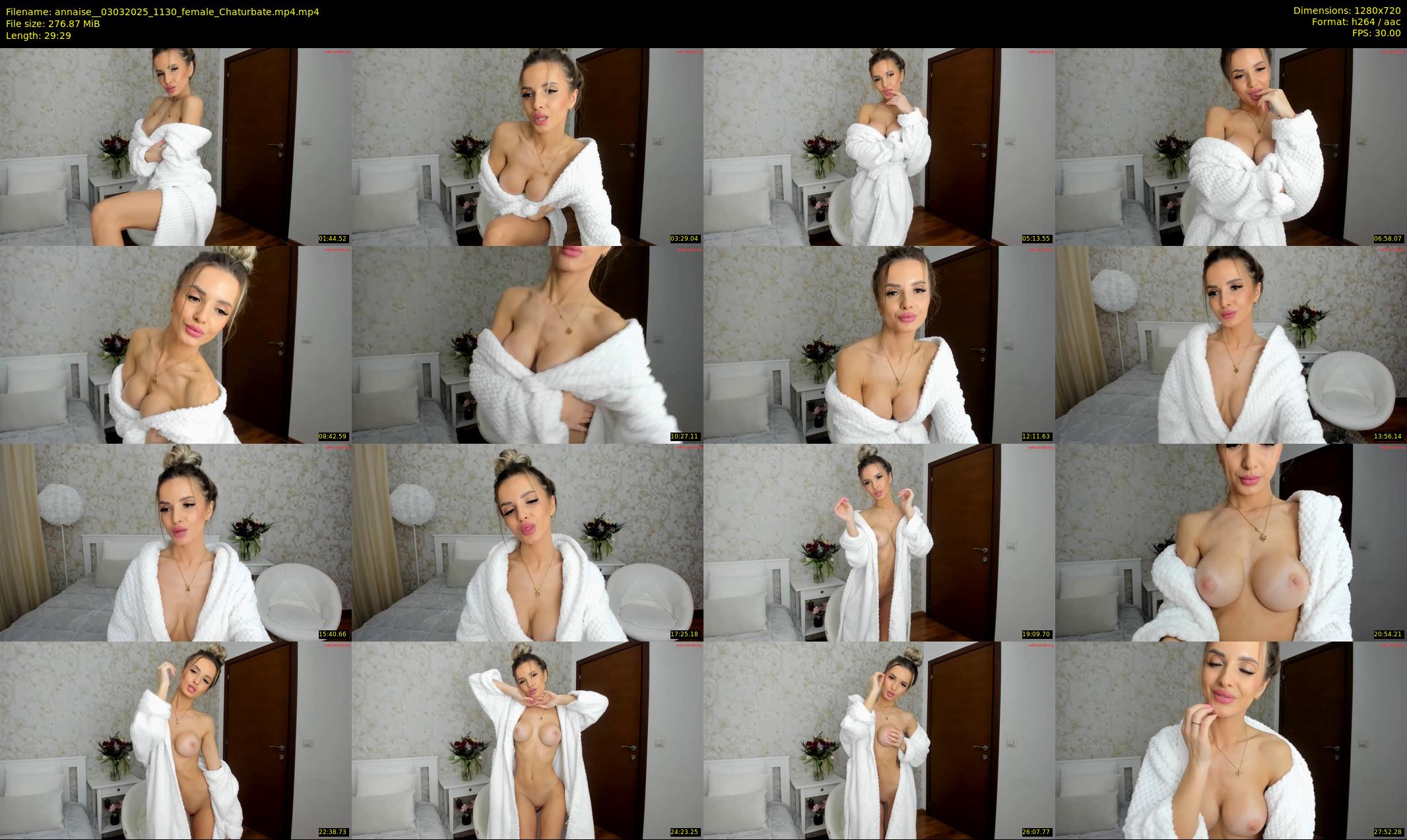 annaise_ — 30 minute Chaturbate female cam show recording, 720p, Mar 3, 2025