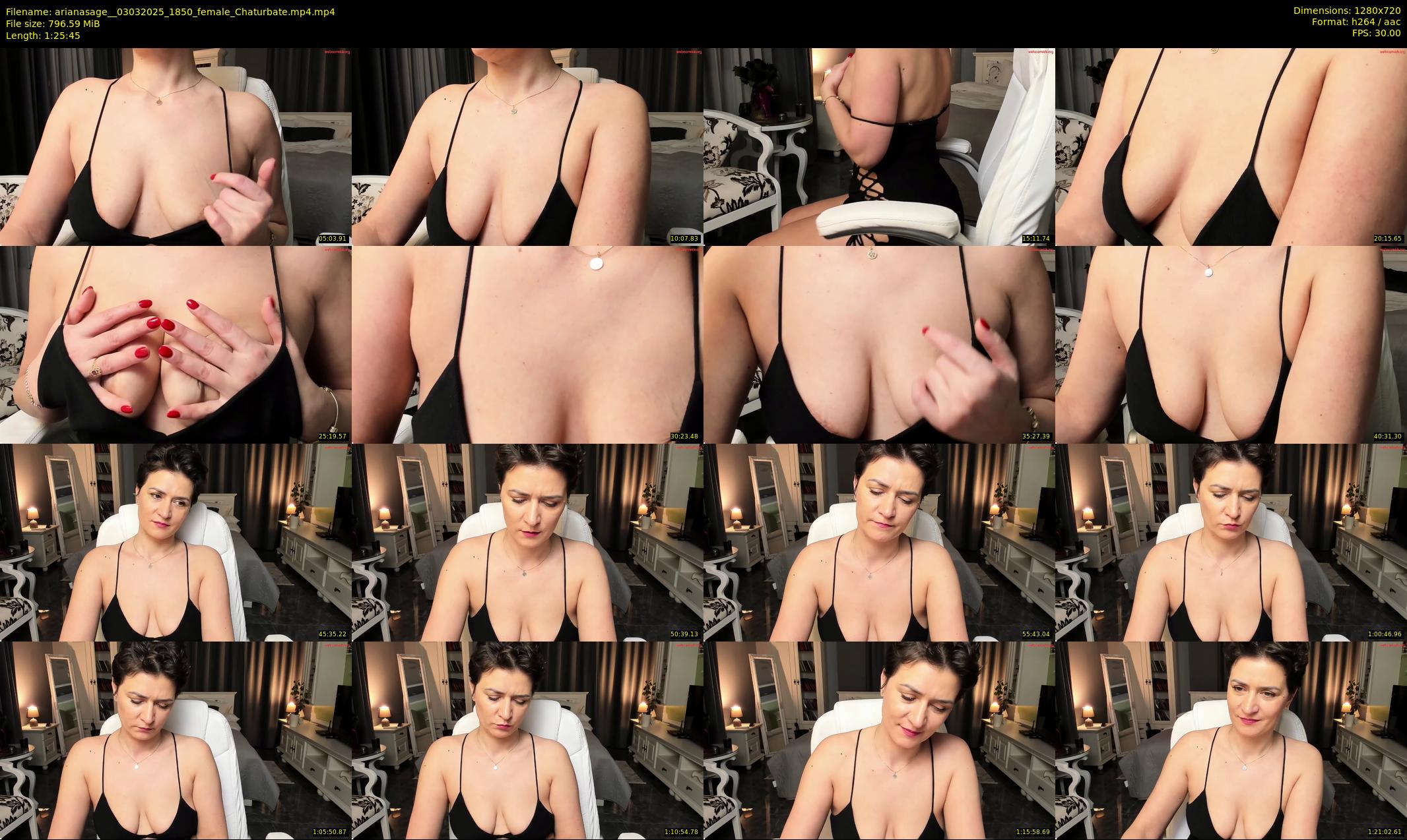 arianasage_ — 86 minute Chaturbate female cam show recording, 720p, Mar 3, 2025