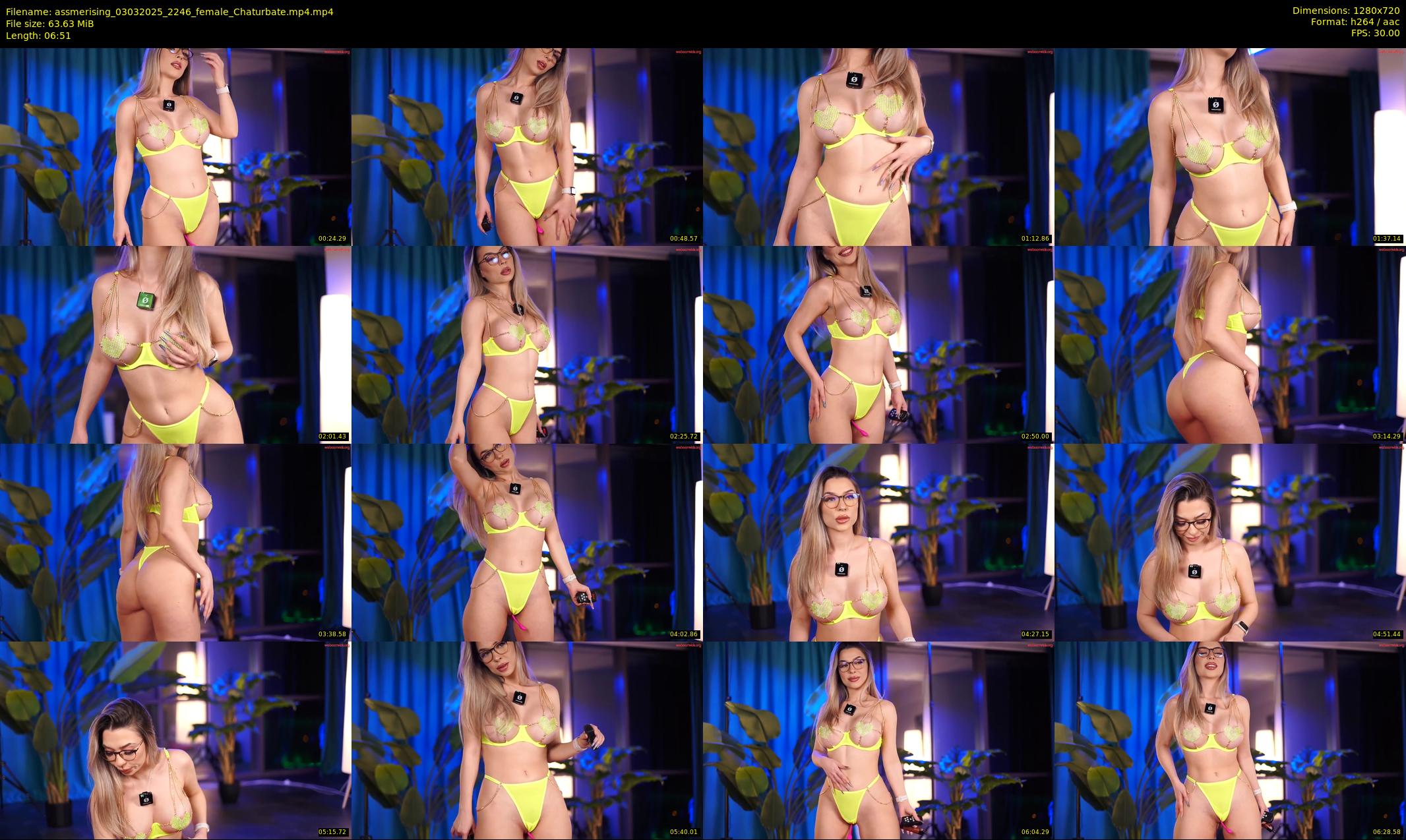 assmerising — 7 minute Chaturbate female cam show recording, 720p, Mar 3, 2025