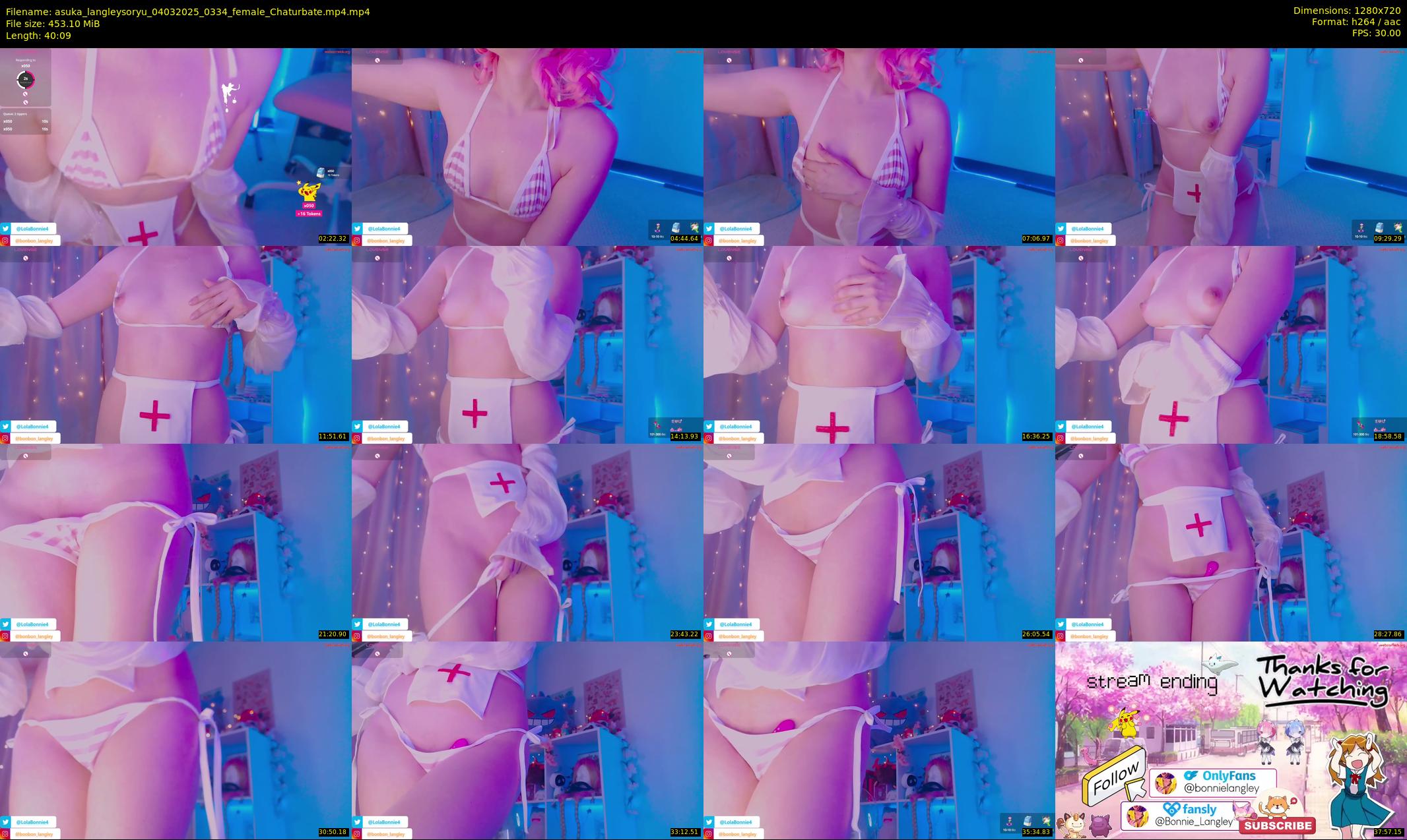 asuka_langleysoryu — 41 minute Chaturbate female cam show recording, 720p, Mar 4, 2025