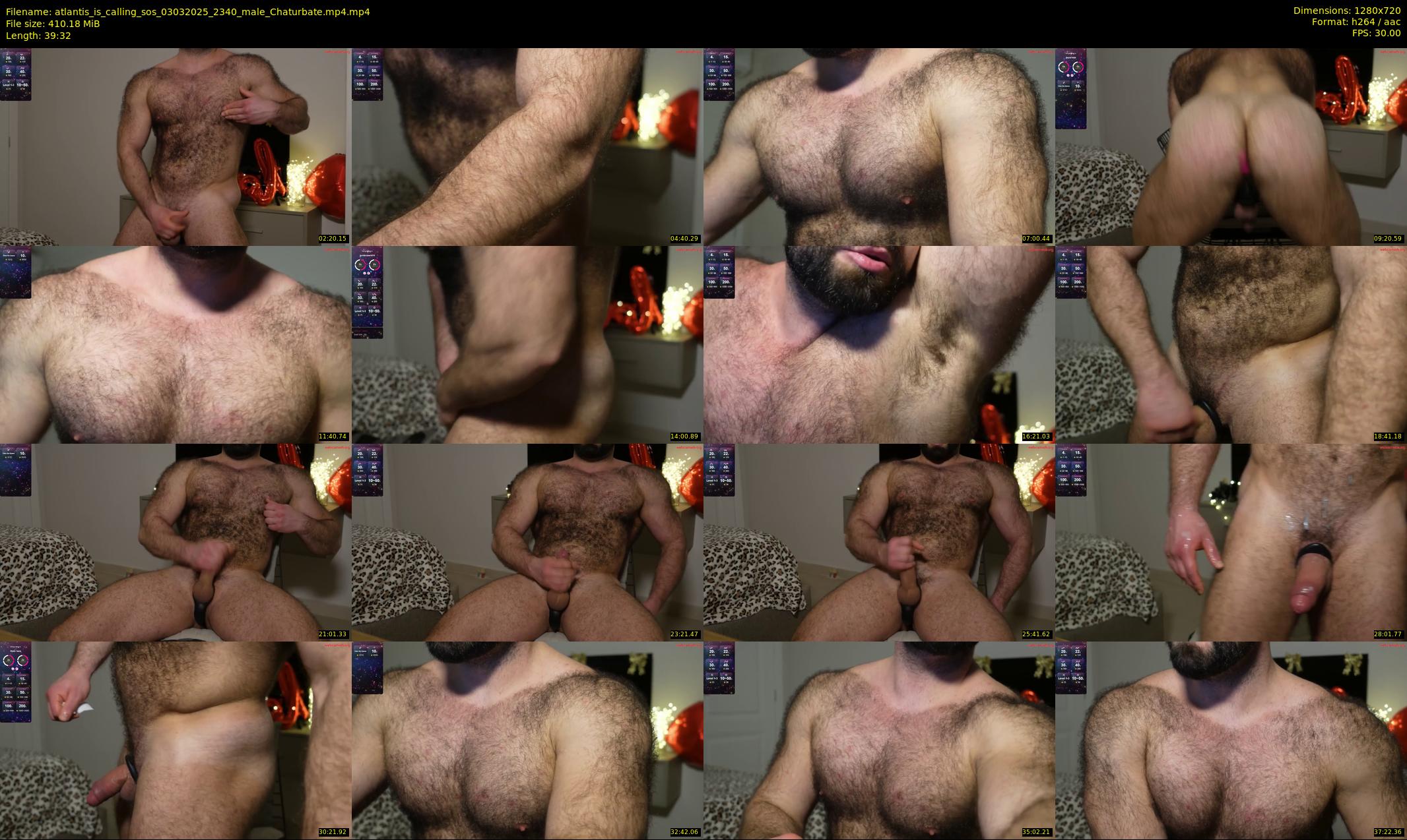 atlantis_is_calling_sos — 40 minute Chaturbate male cam show recording, 720p, Mar 3, 2025