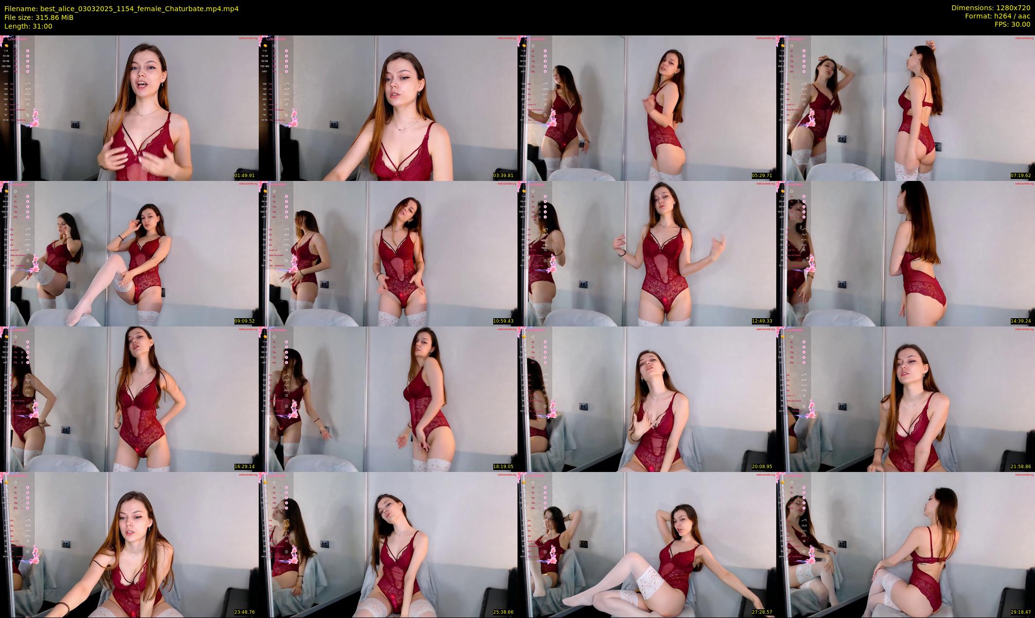 best_alice — 31 minute Chaturbate female cam show recording, 720p, Mar 3, 2025
