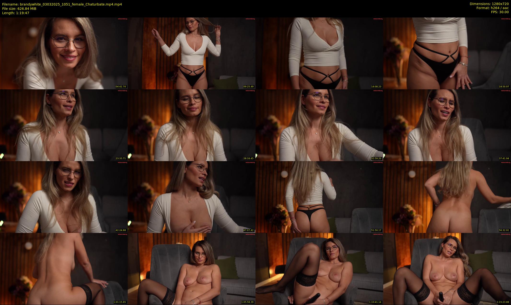 brandywhite — 80 minute Chaturbate female cam show recording, 720p, Mar 3, 2025