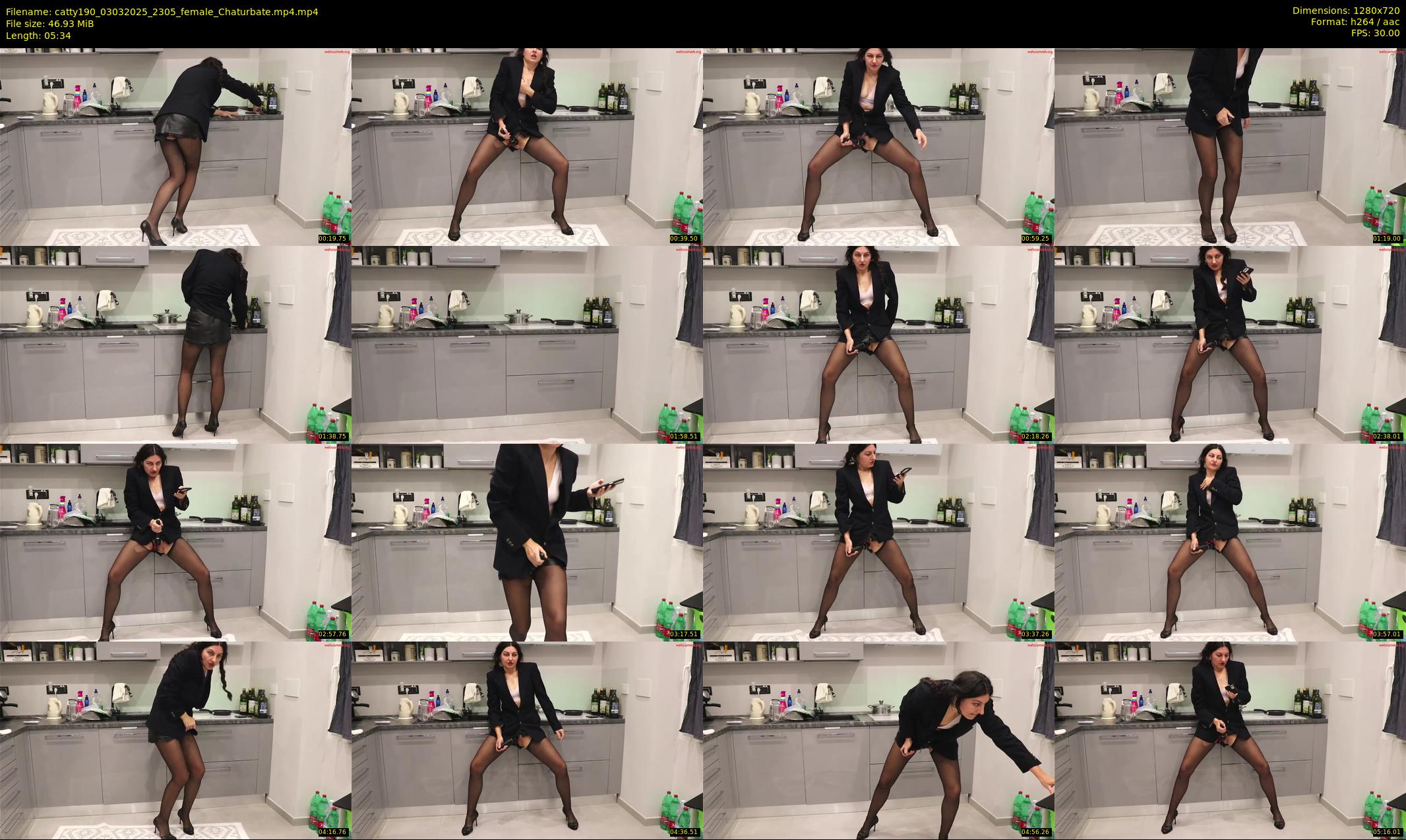 catty190 — 6 minute Chaturbate female cam show recording, 720p, Mar 3, 2025