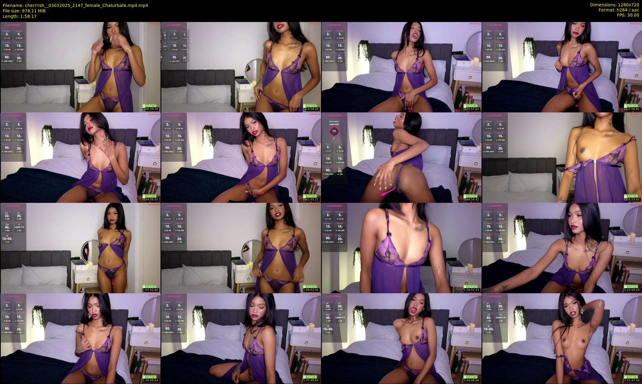 cherrrish_ — 119 minute Chaturbate female cam show recording, 720p, Mar 3, 2025