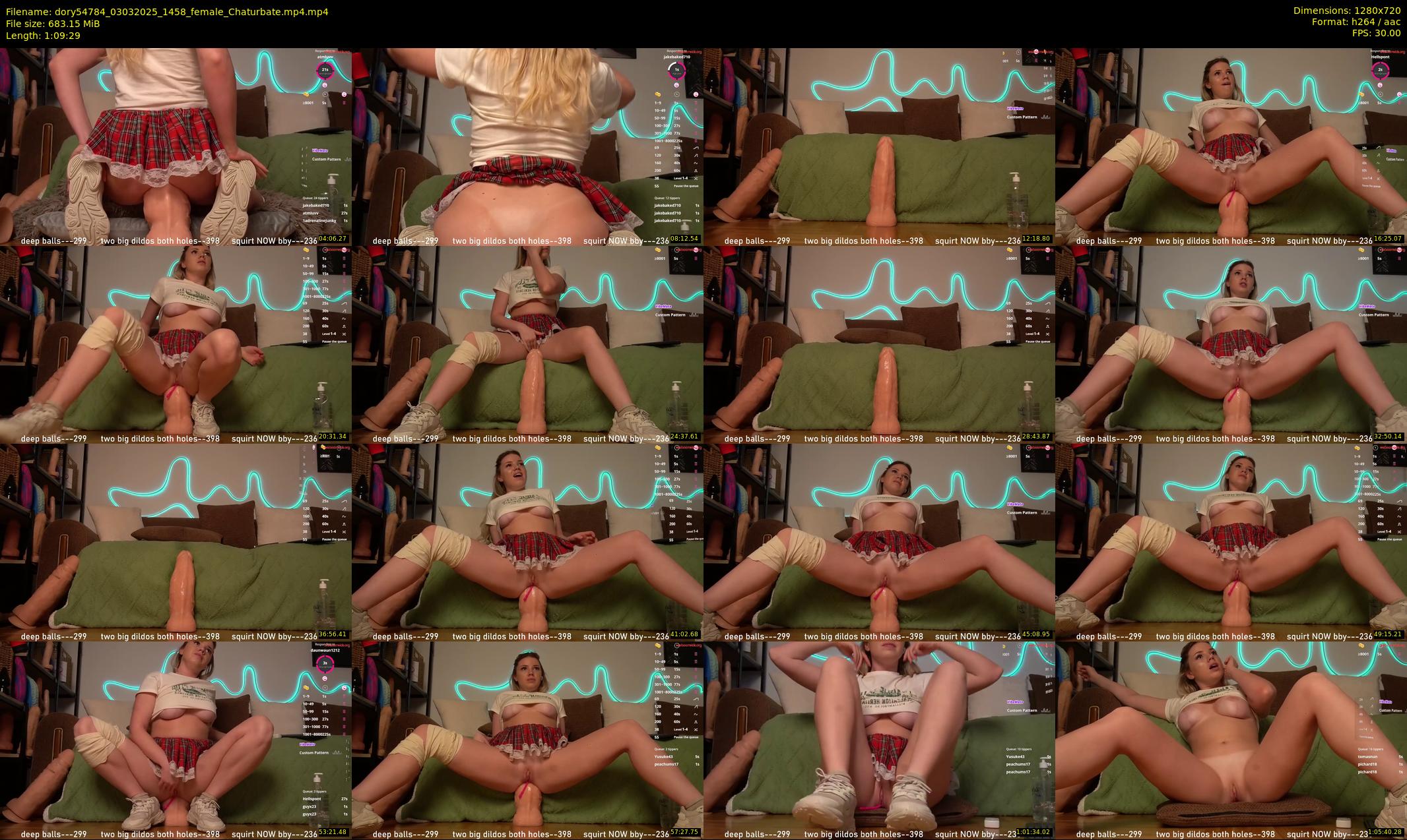 dory54784 — 70 minute Chaturbate female cam show recording, 720p, Mar 3, 2025
