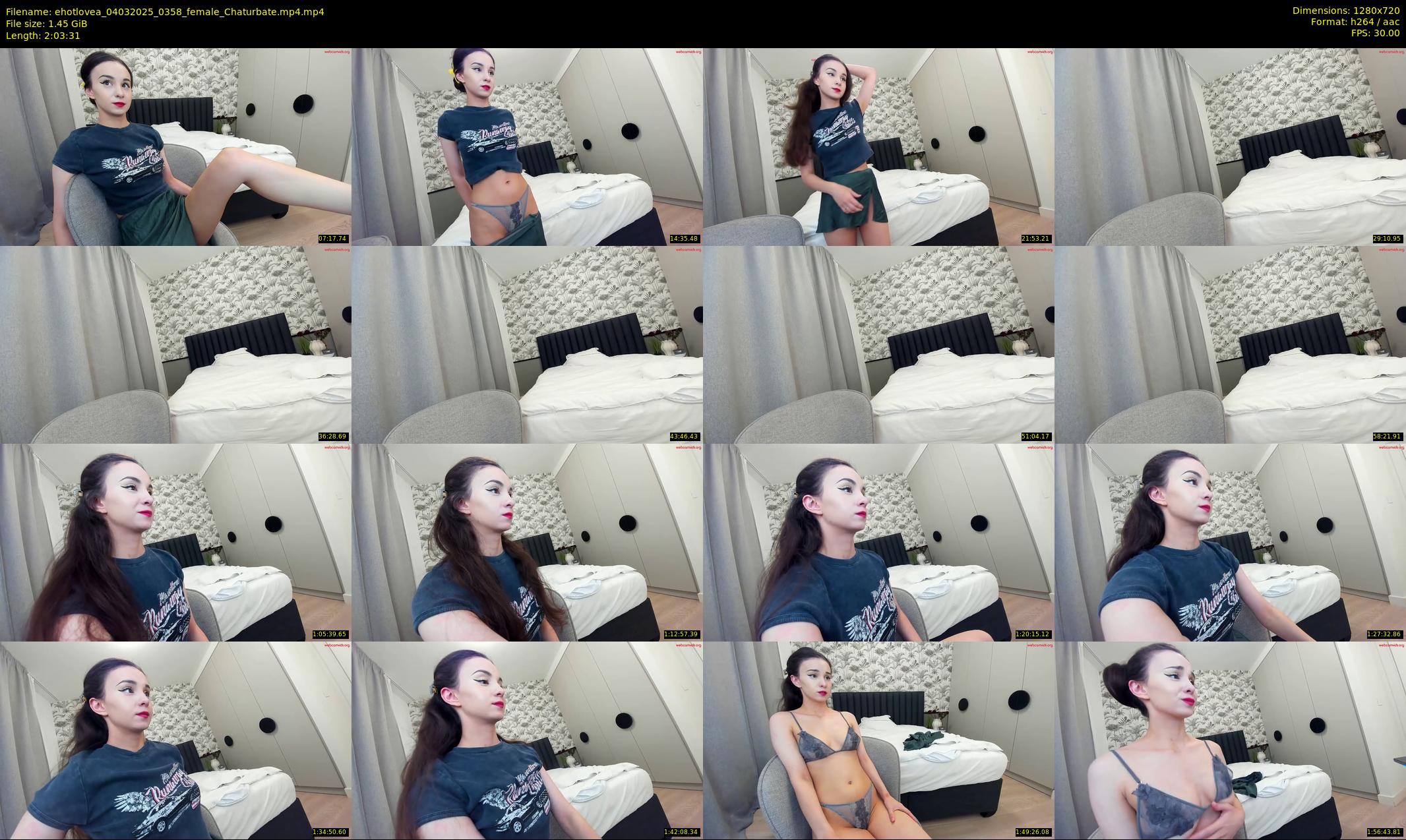 ehotlovea — 124 minute Chaturbate female cam show recording, 720p, Mar 4, 2025