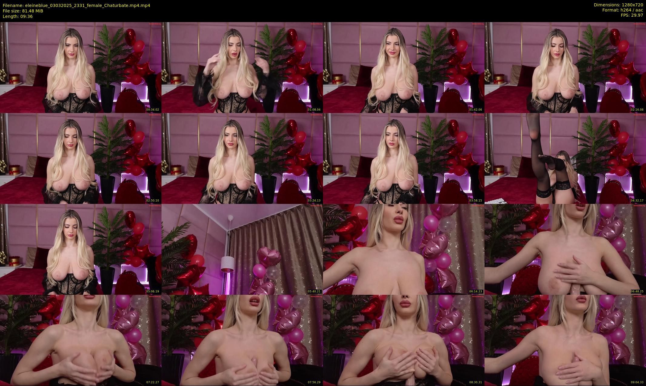 eleineblue — 10 minute Chaturbate female cam show recording, 720p, Mar 3, 2025