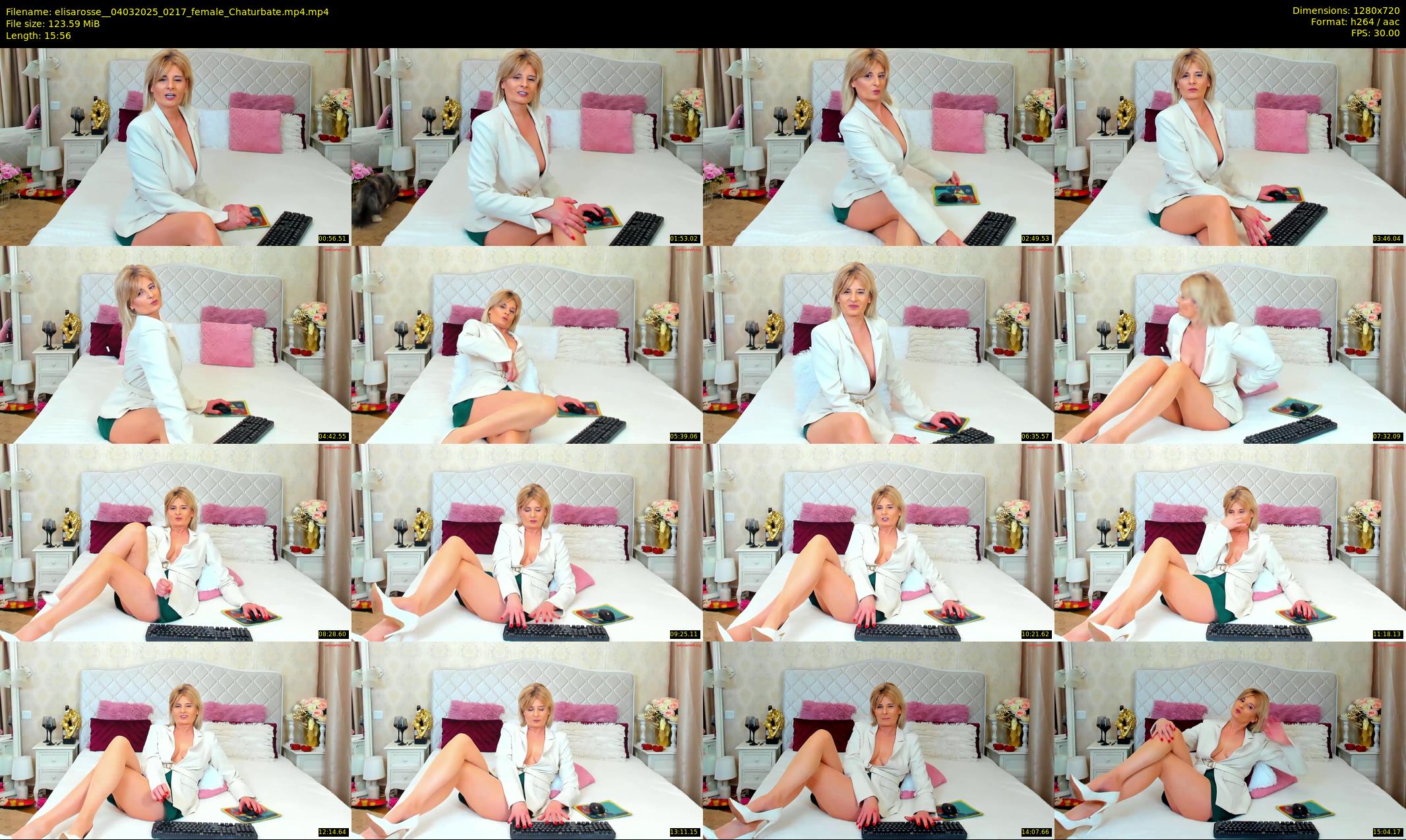 elisarosse_ — 16 minute Chaturbate female cam show recording, 720p, Mar 4, 2025