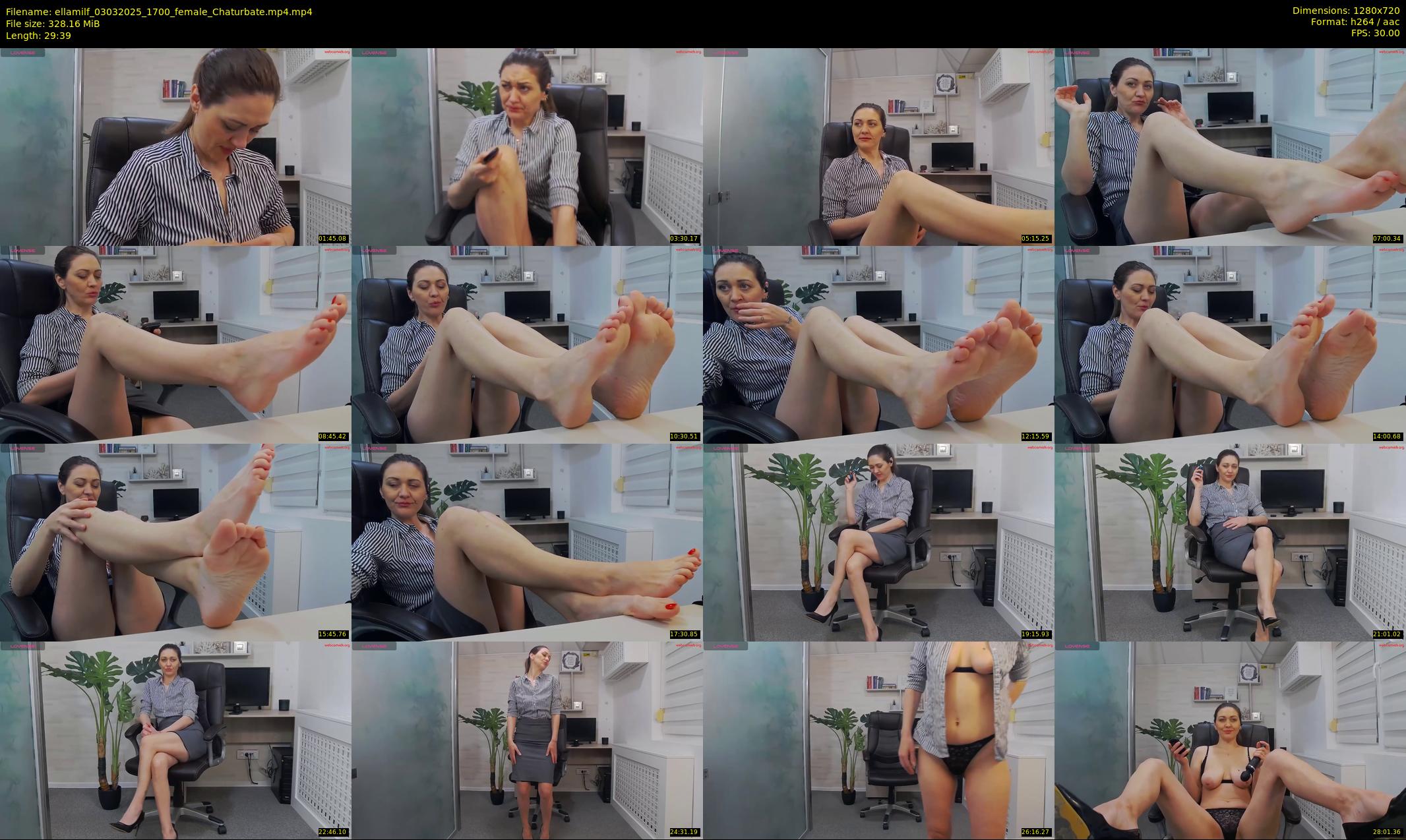 ellamilf — 30 minute Chaturbate female cam show recording, 720p, Mar 3, 2025