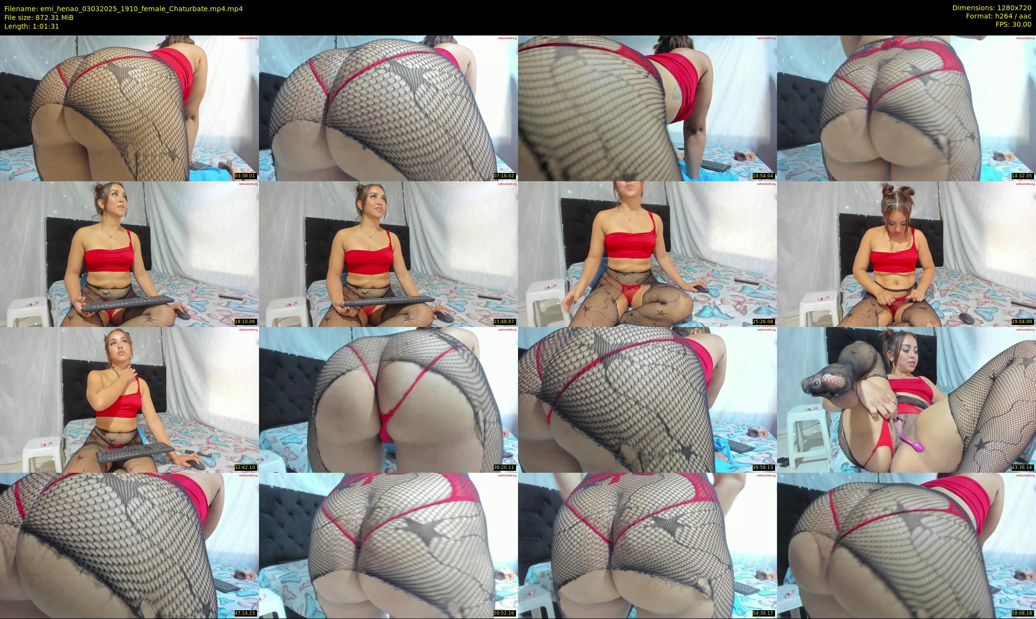 emi_henao — 62 minute Chaturbate female cam show recording, 720p, Mar 3, 2025