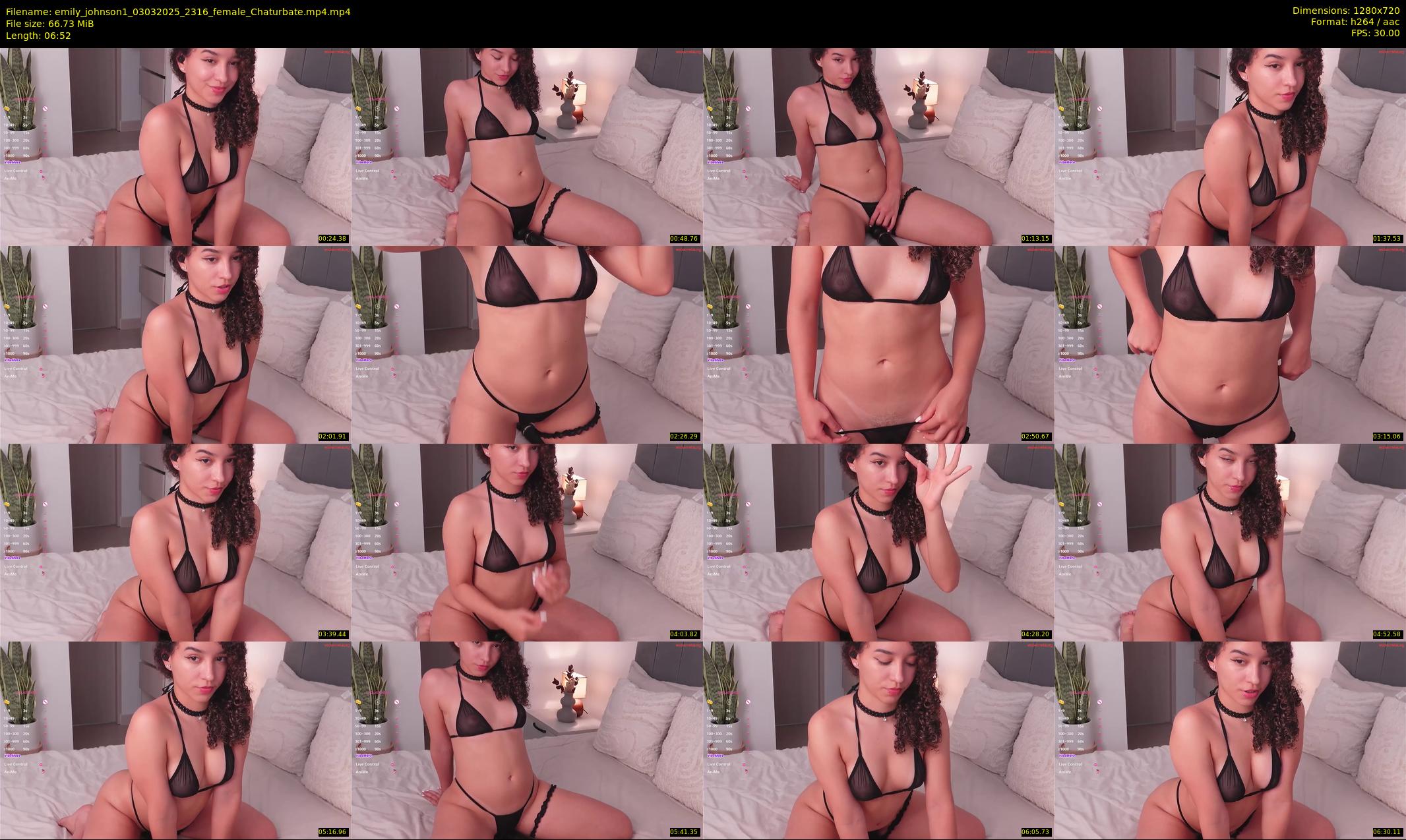 emily_johnson1 — 7 minute Chaturbate female cam show recording, 720p, Mar 3, 2025