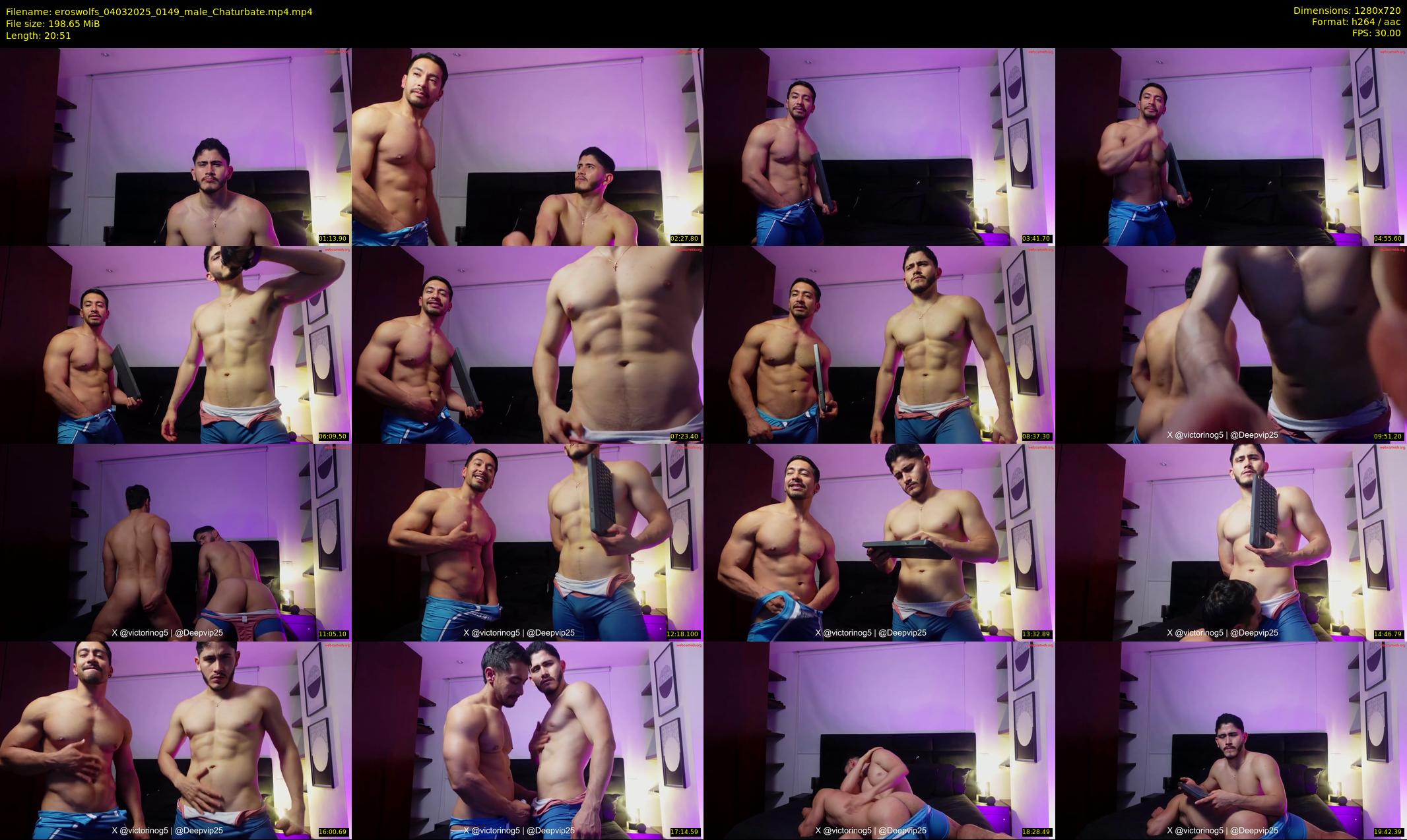 eroswolfs — 21 minute Chaturbate male cam show recording, 720p, Mar 4, 2025