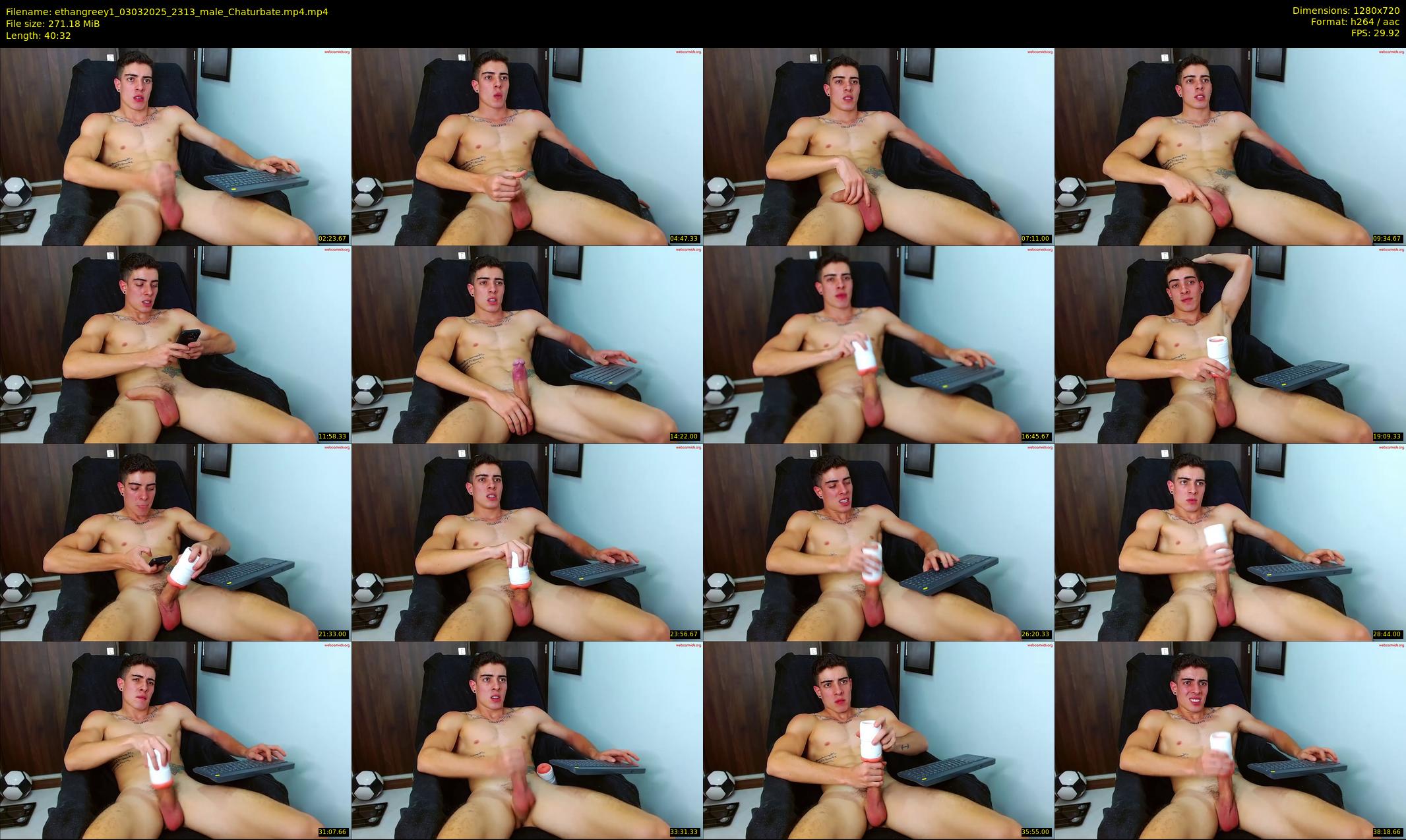 ethangreey1 — 41 minute Chaturbate male cam show recording, 720p, Mar 3, 2025